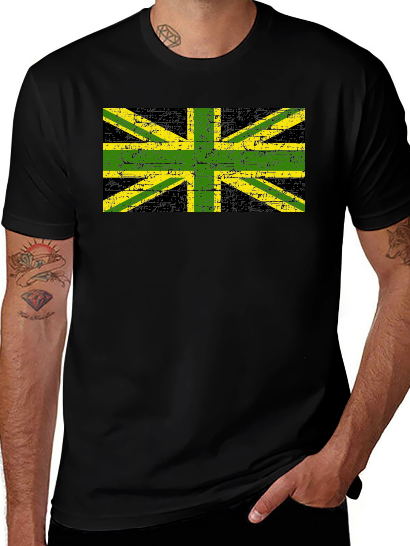 Jamaica Flag Graphic Tee