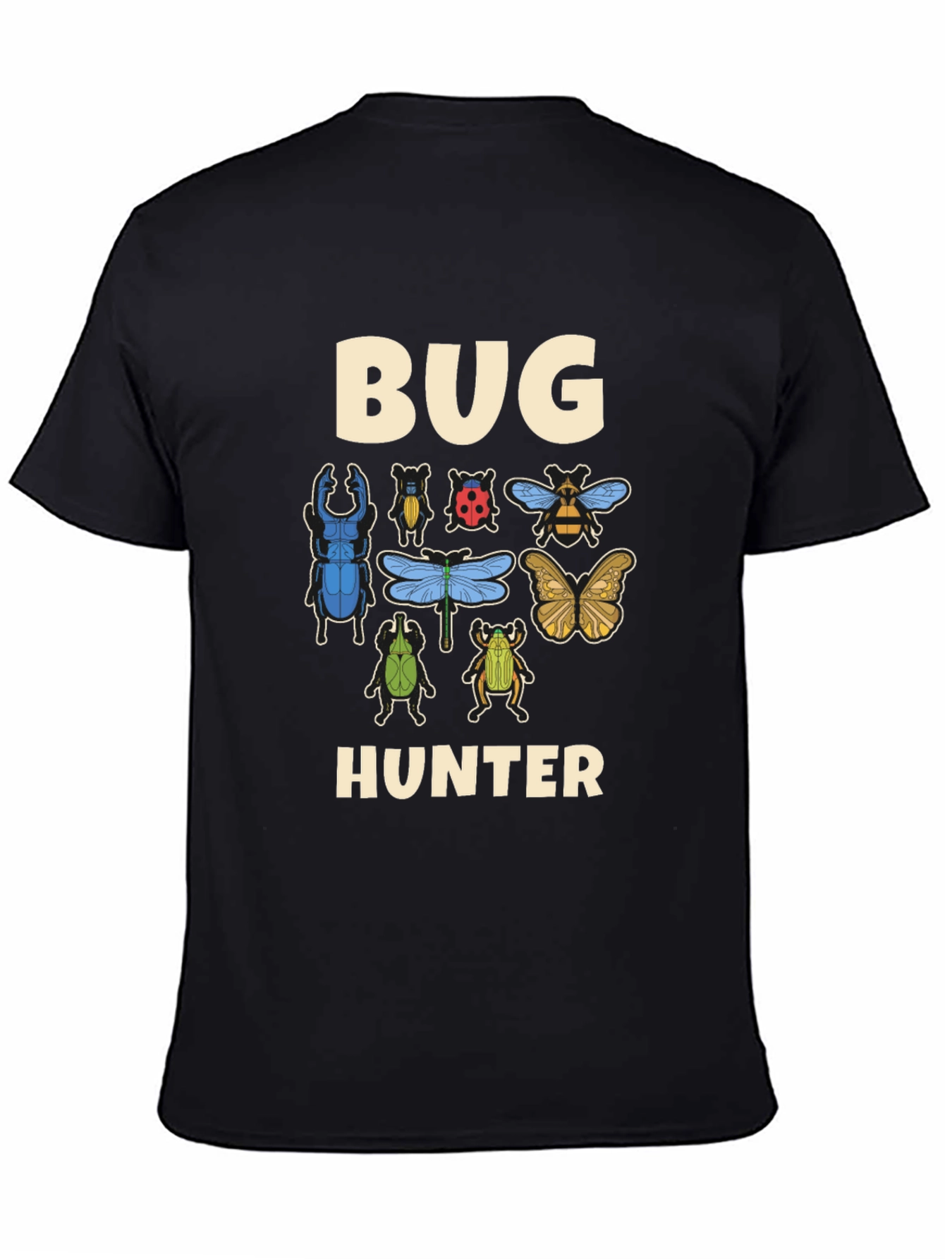 Bug Hunter Graphic Tee - Entomologist Shirt