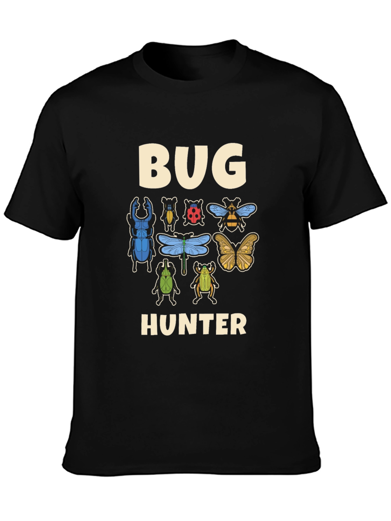 Bug Hunter Graphic Tee - Entomologist Shirt