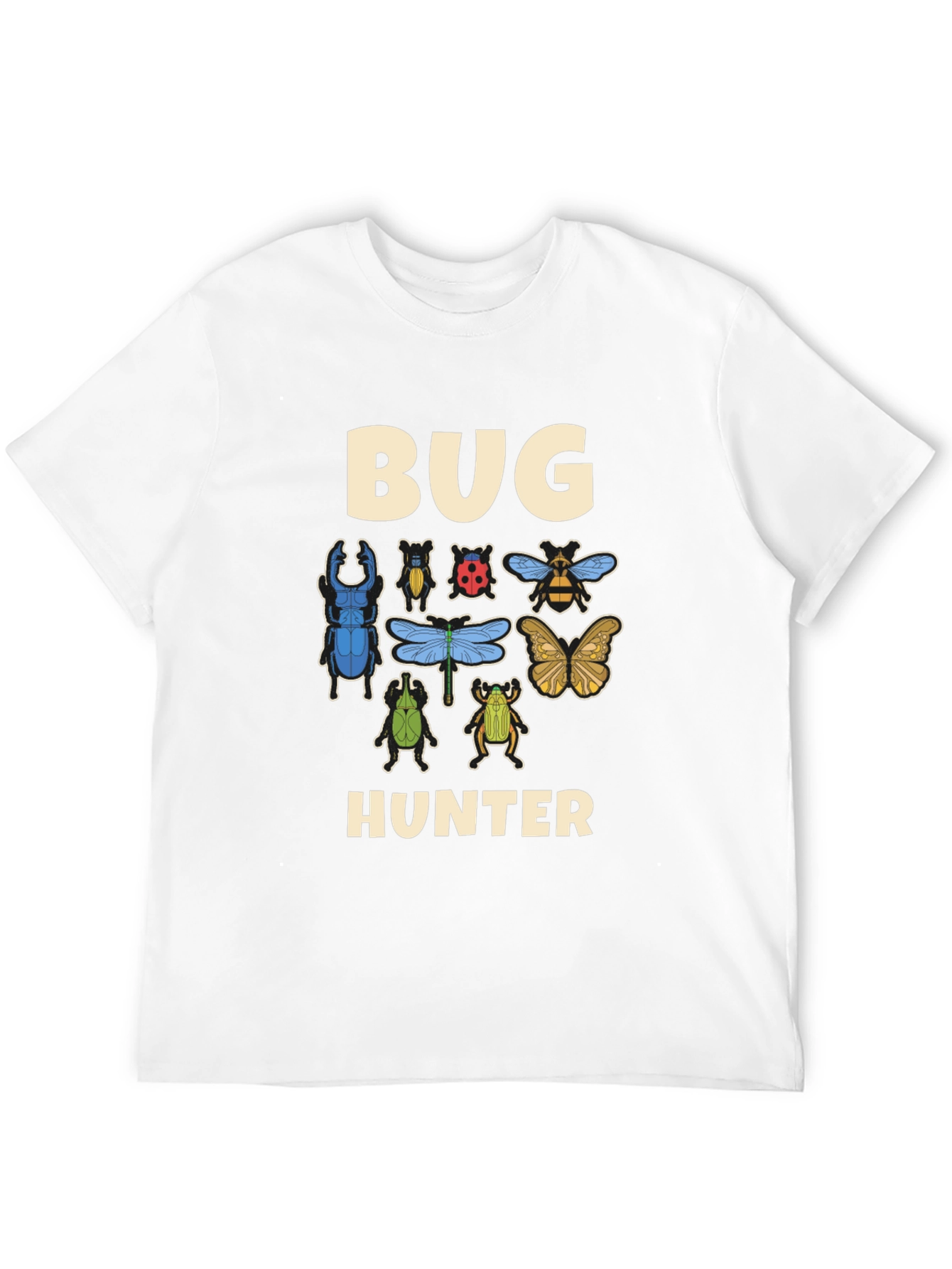 Bug Hunter Graphic Tee - Entomologist Shirt