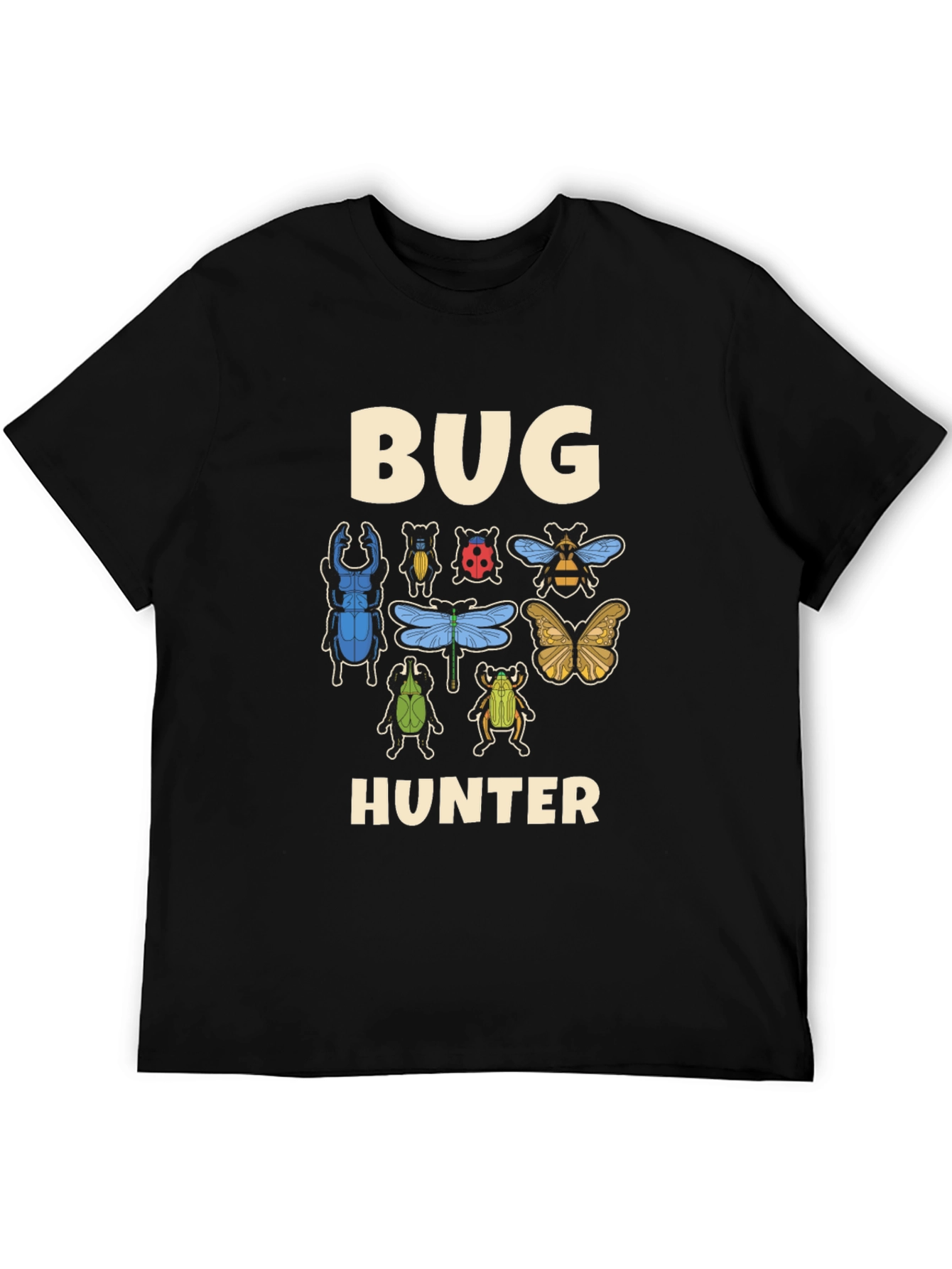 Bug Hunter Graphic Tee - Entomologist Shirt