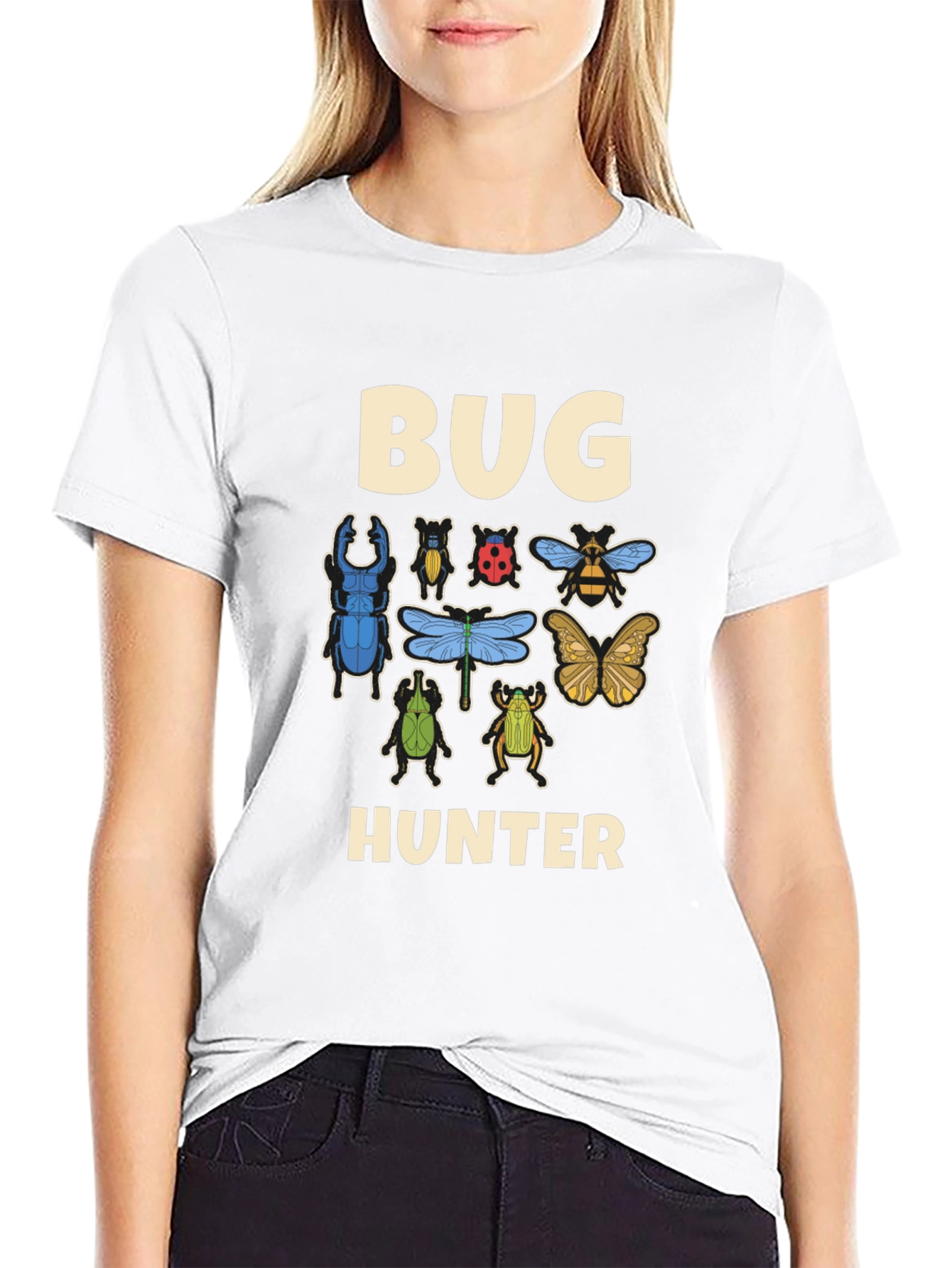 Bug Hunter Graphic Tee - Entomologist Shirt