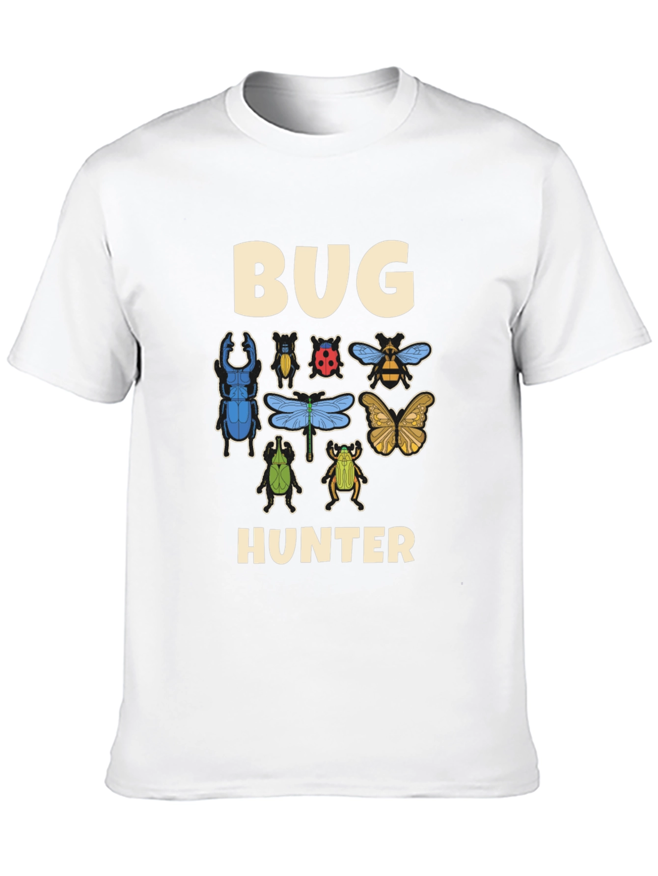 Bug Hunter Graphic Tee - Entomologist Shirt