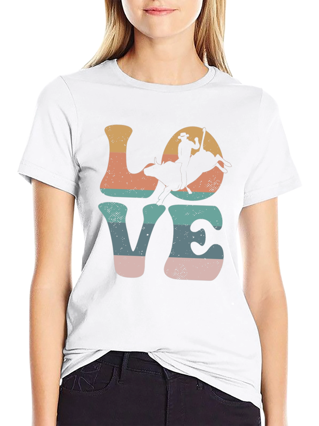 Retro Rodeo Love T-Shirt