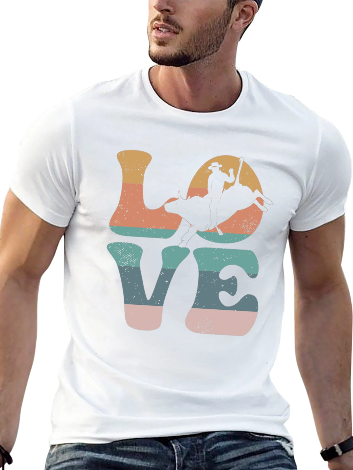 Retro Rodeo Love T-Shirt