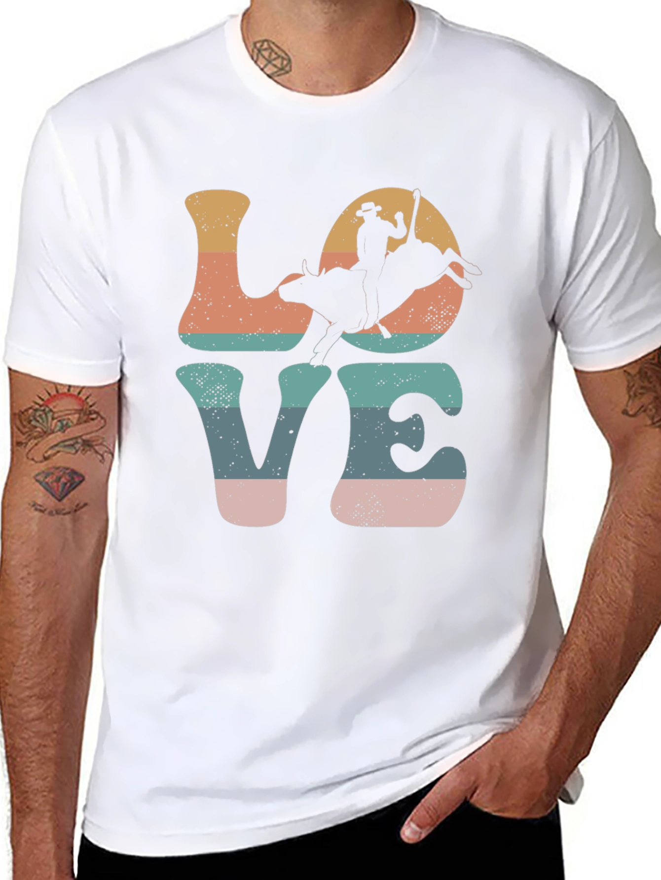 Retro Rodeo Love T-Shirt