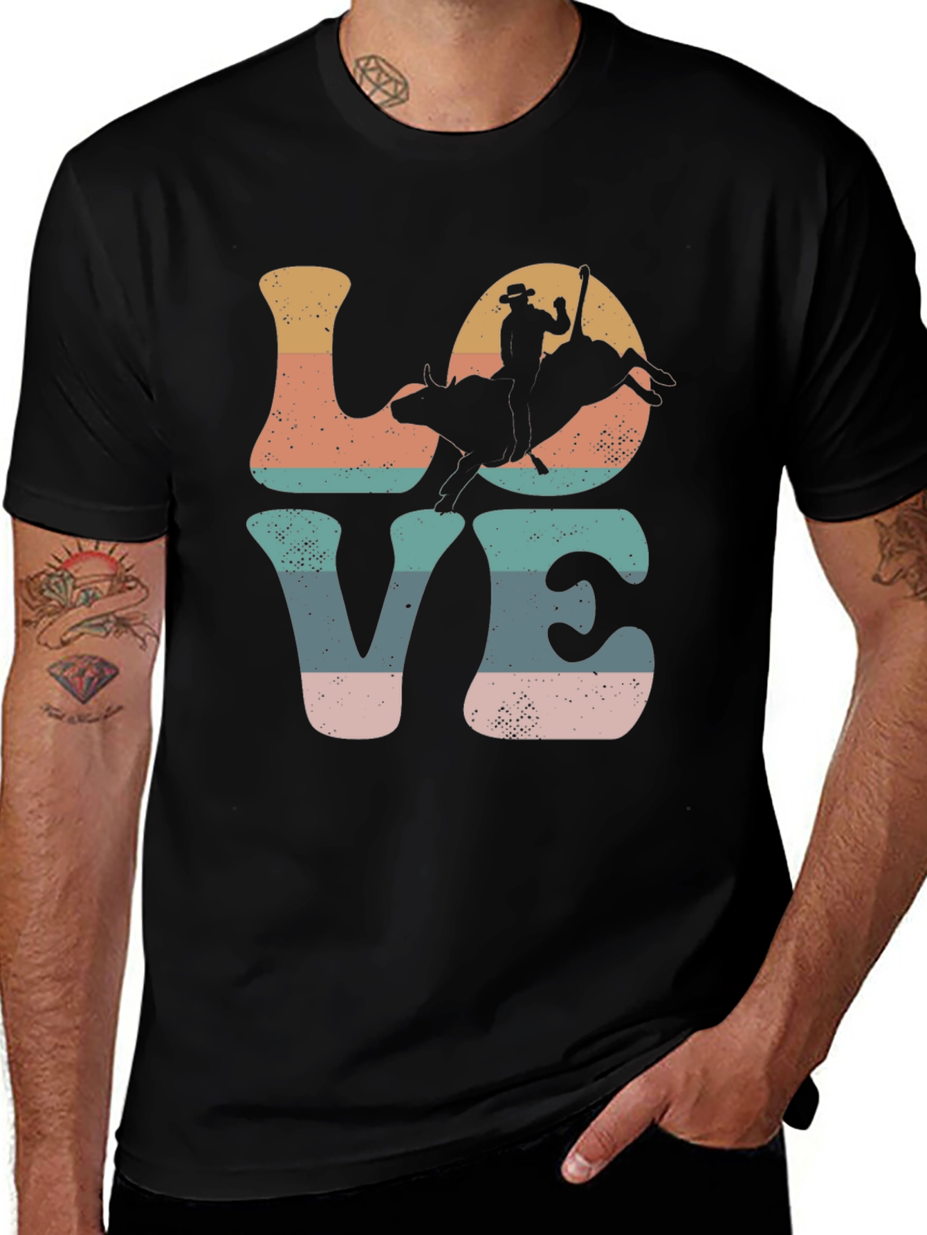 Retro Rodeo Love T-Shirt