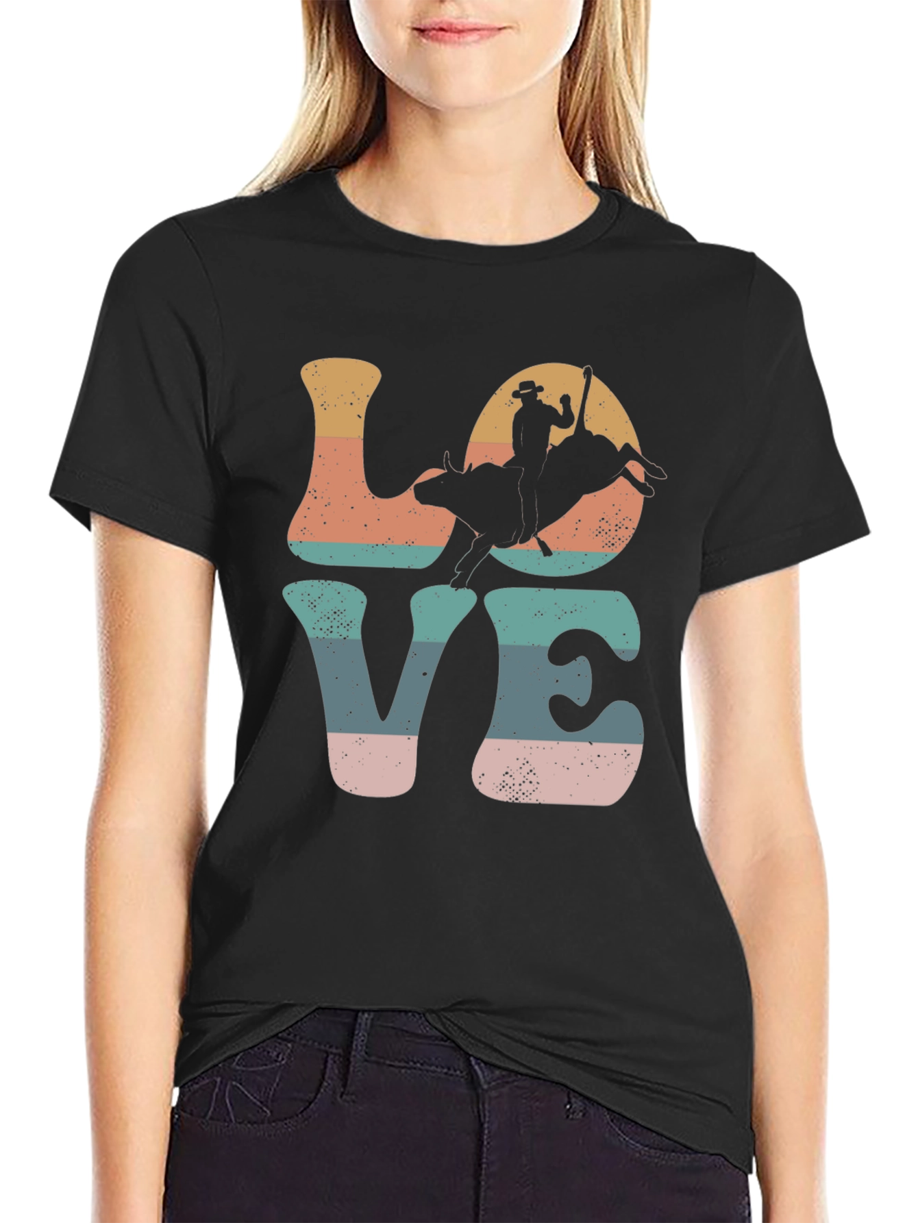 Retro Rodeo Love T-Shirt