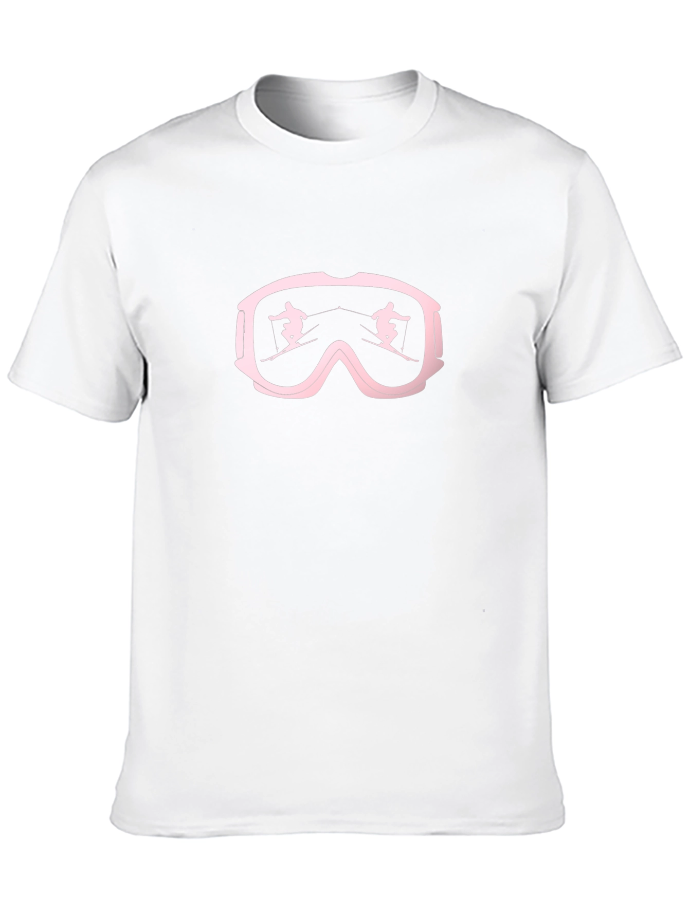 Ski Goggles T-Shirt - Black Skiing Tee