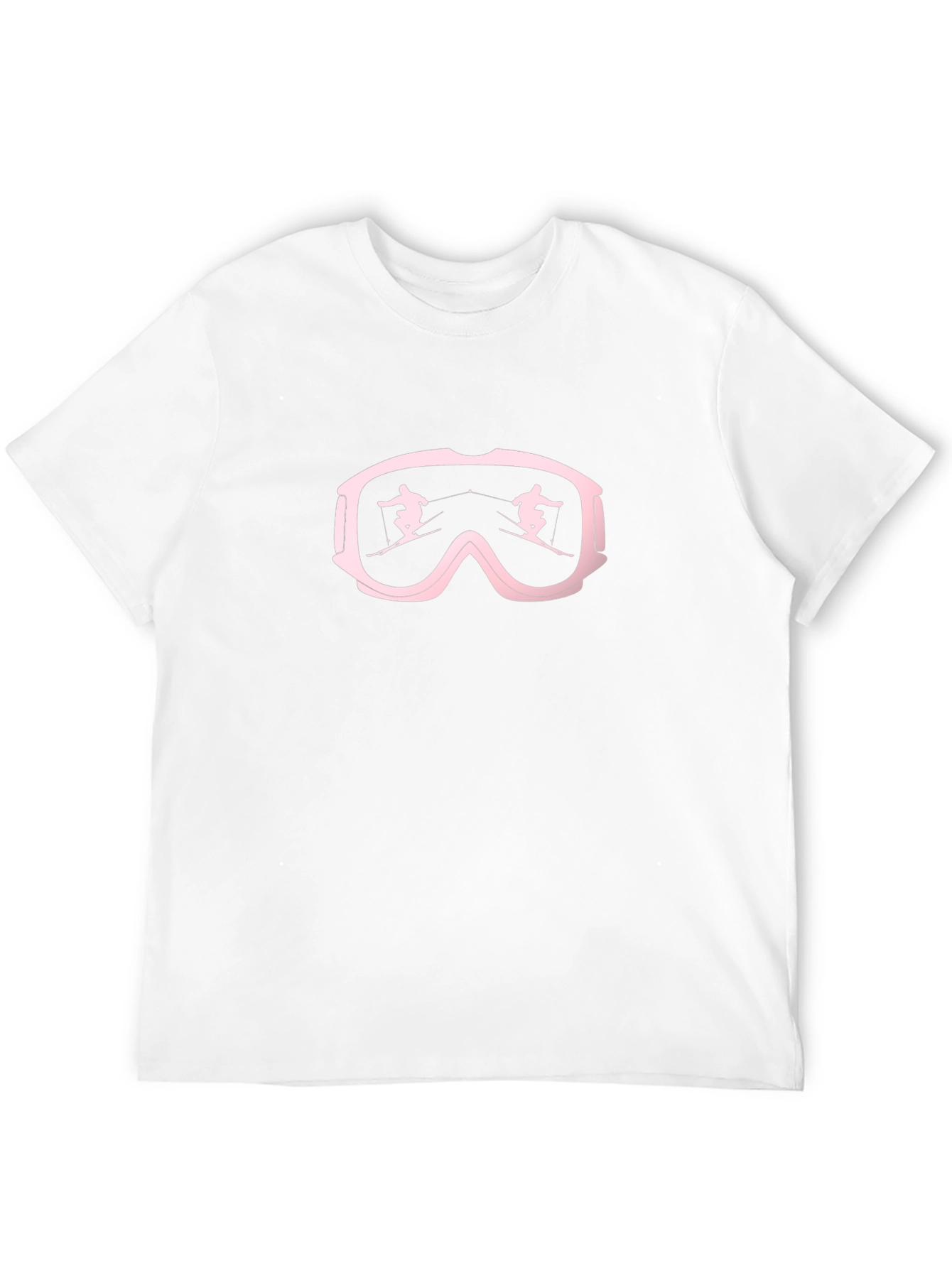 Ski Goggles T-Shirt - Black Skiing Tee