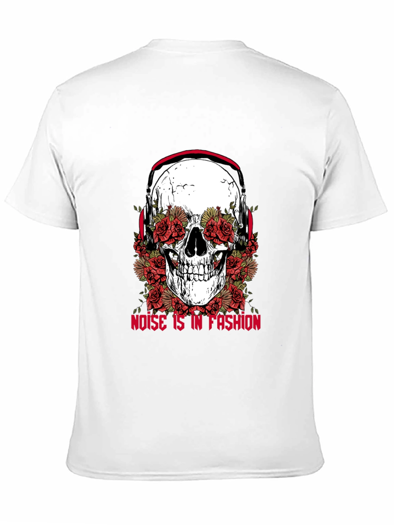 Skull and Roses Graphic Tee