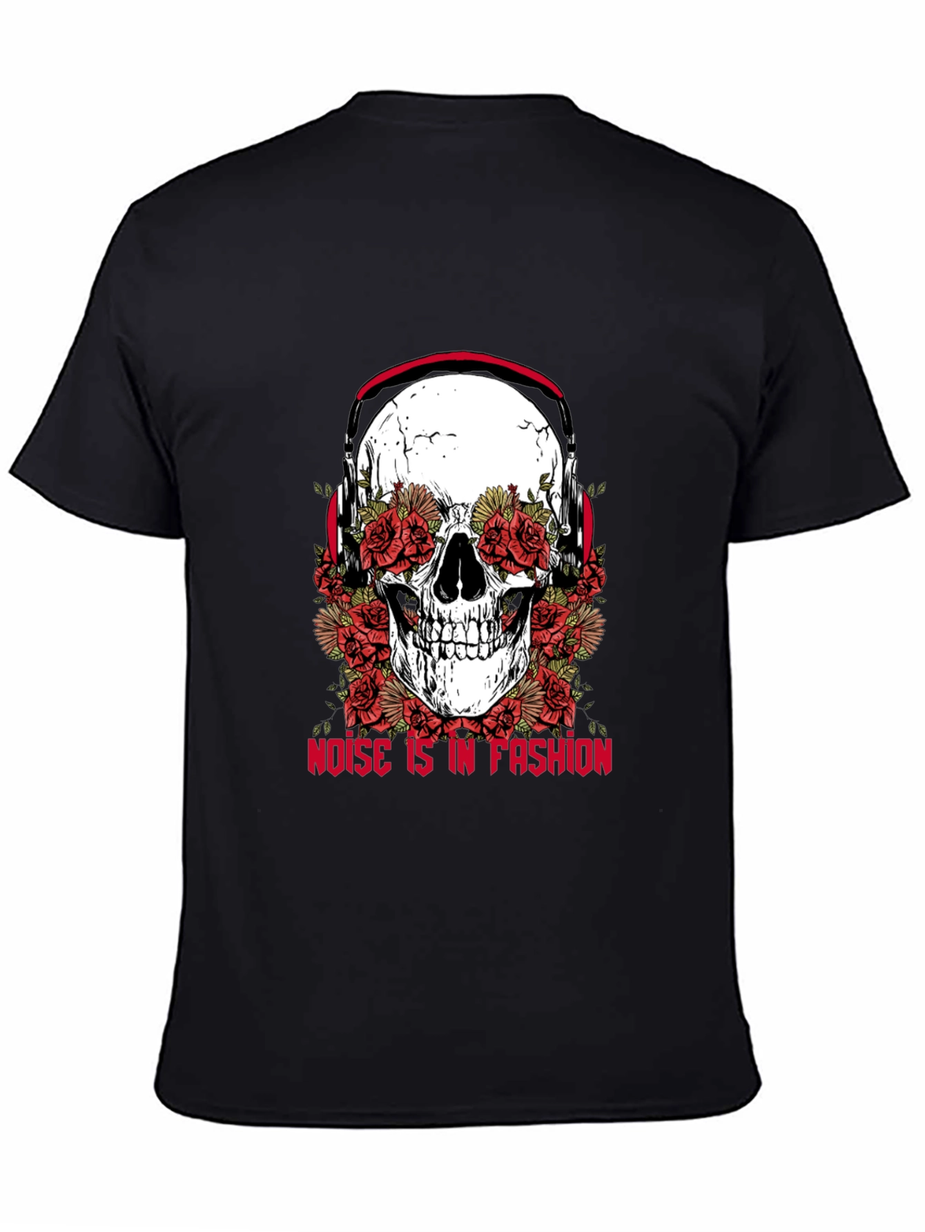 Skull and Roses Graphic Tee
