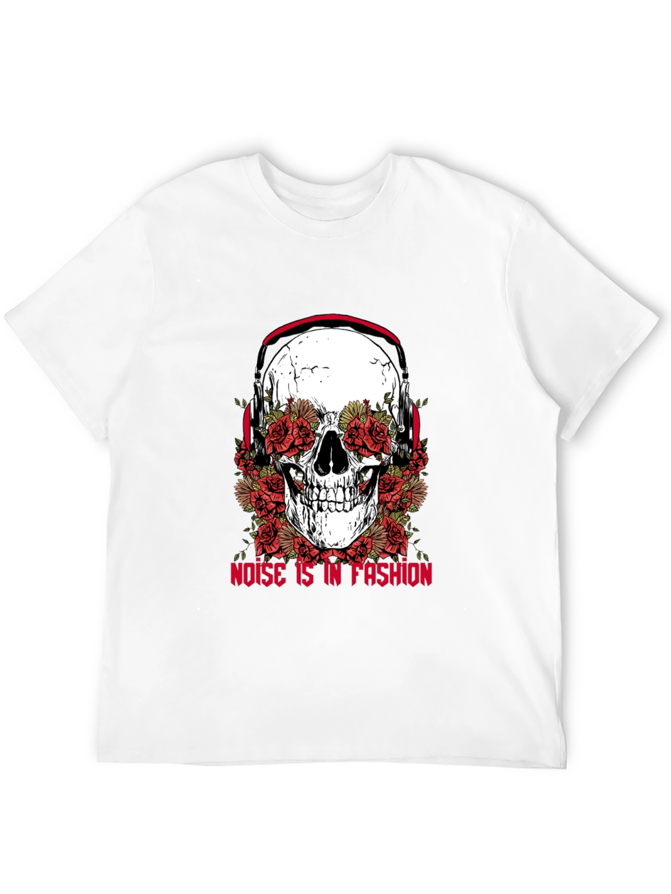 Skull and Roses Graphic Tee