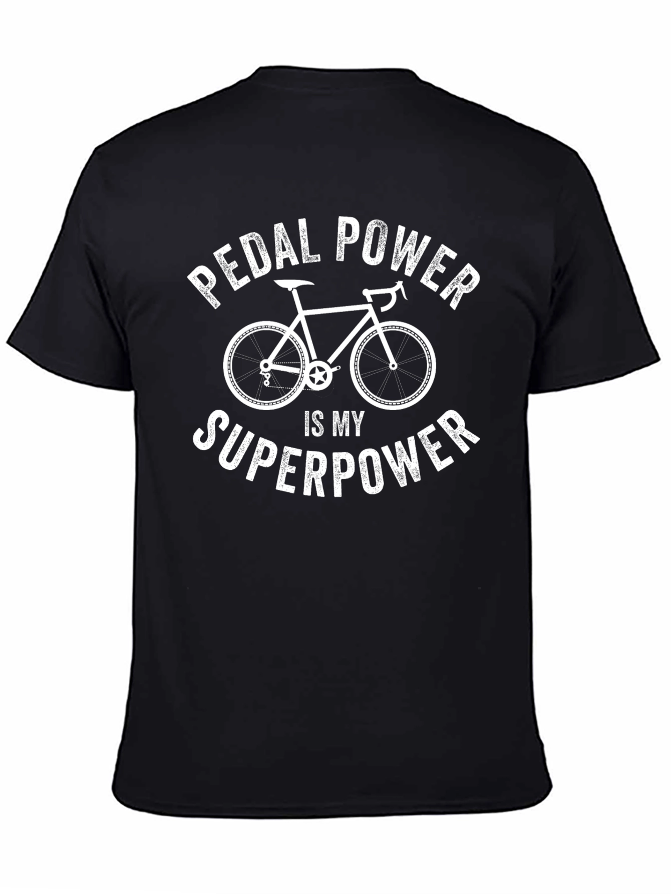 Pedal Power Superpower T-Shirt - Cyclist Apparel