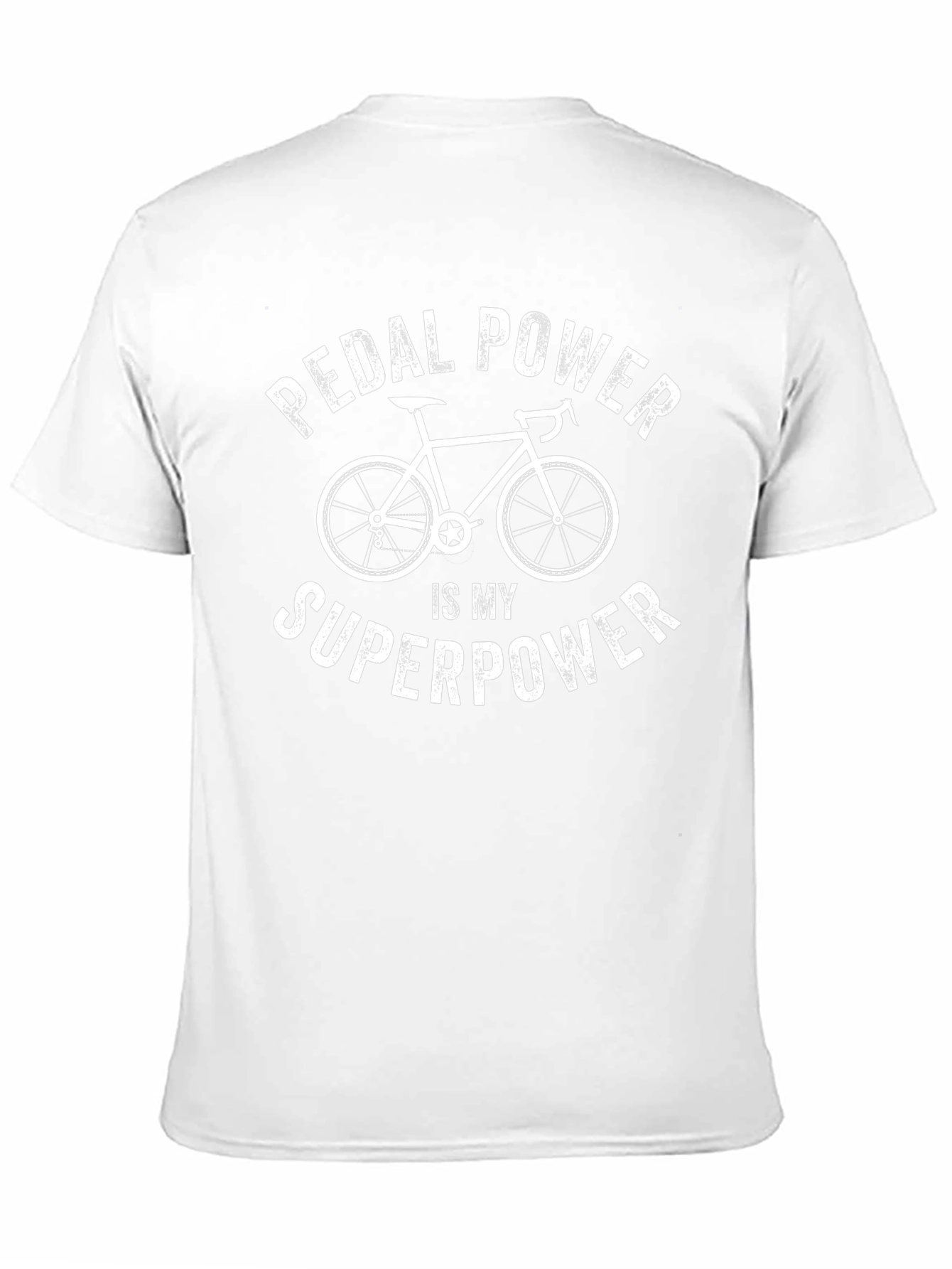 Pedal Power Superpower T-Shirt - Cyclist Apparel