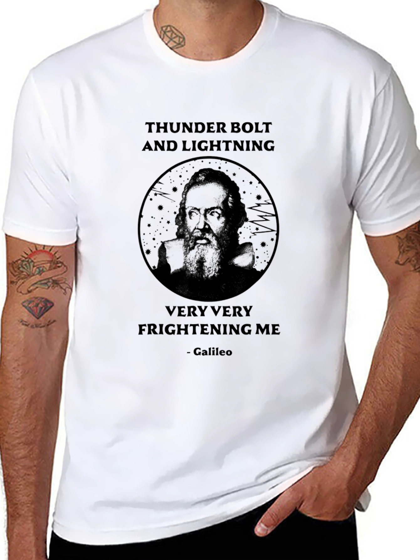 Thunderbolt and Lightning Galileo T-Shirt
