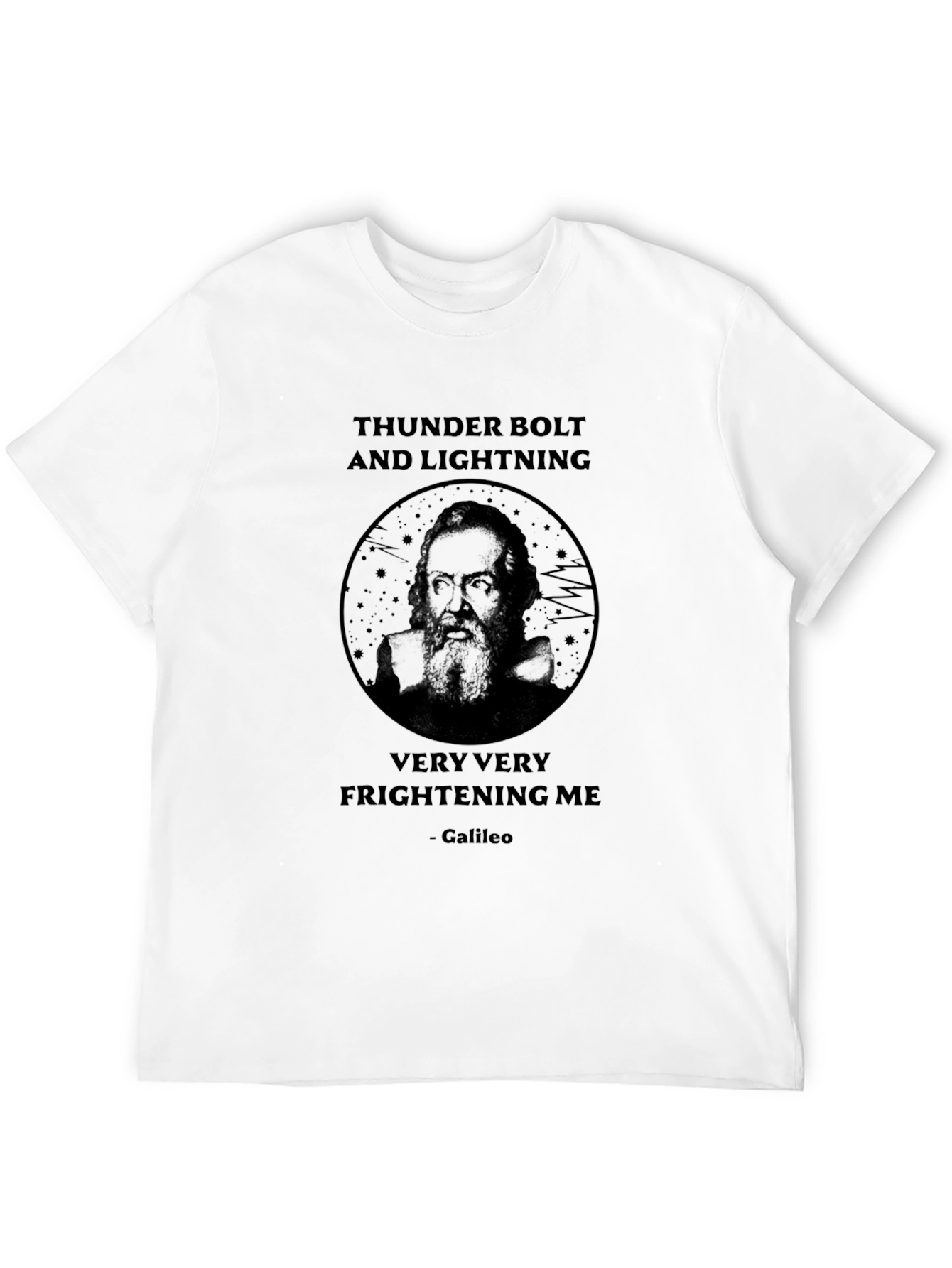 Thunderbolt and Lightning Galileo T-Shirt