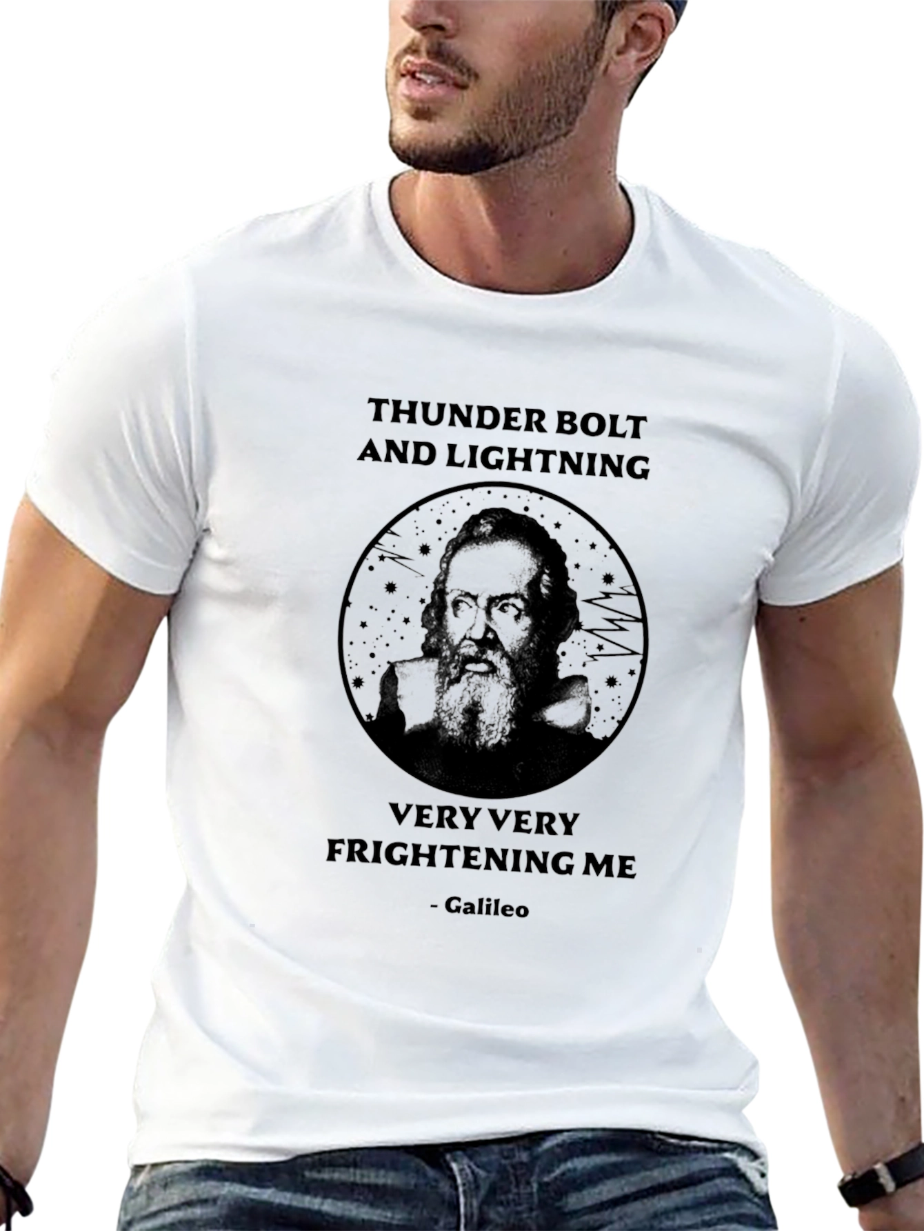 Thunderbolt and Lightning Galileo T-Shirt