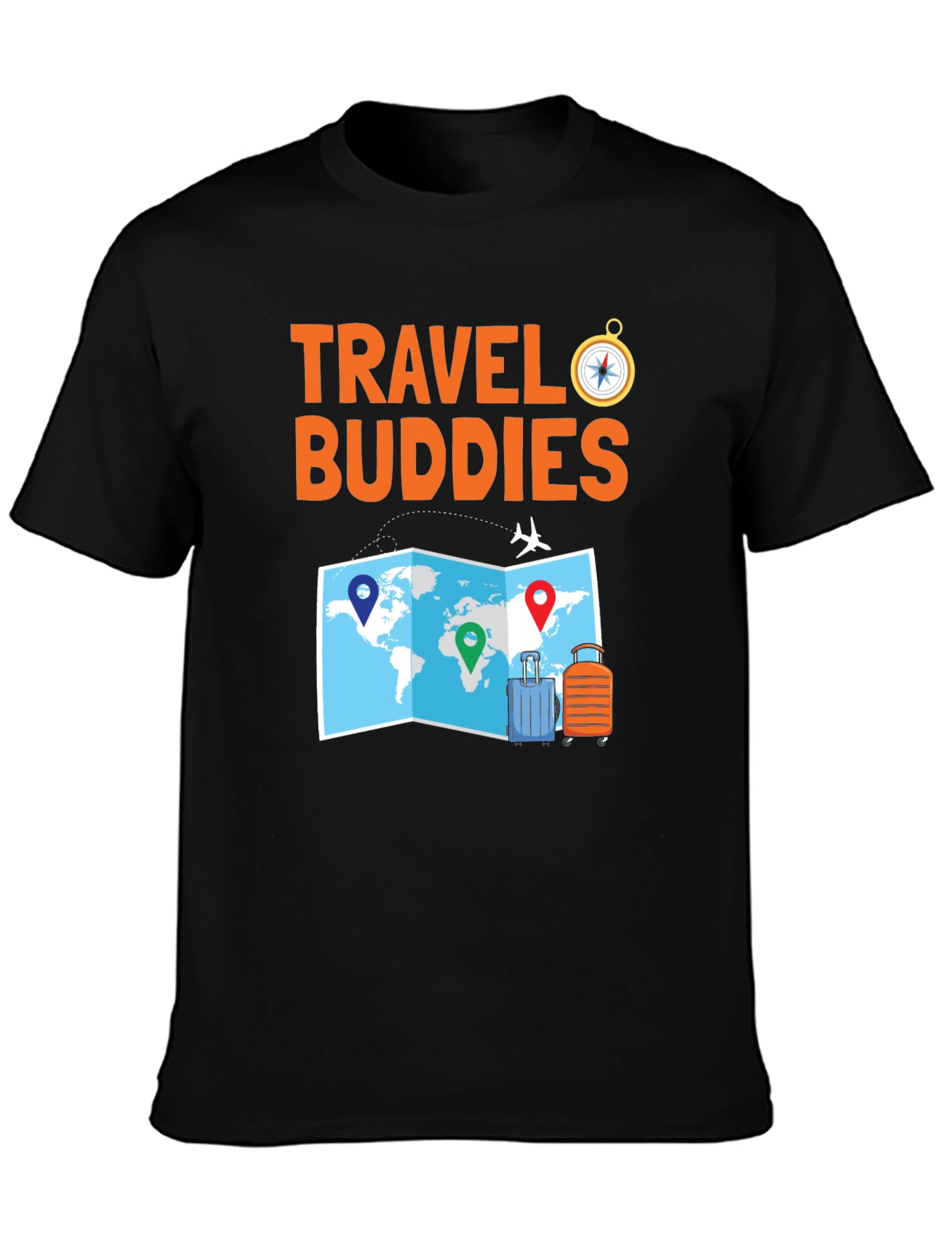 Travel Buddies Graphic T-Shirt - Adventure Tee