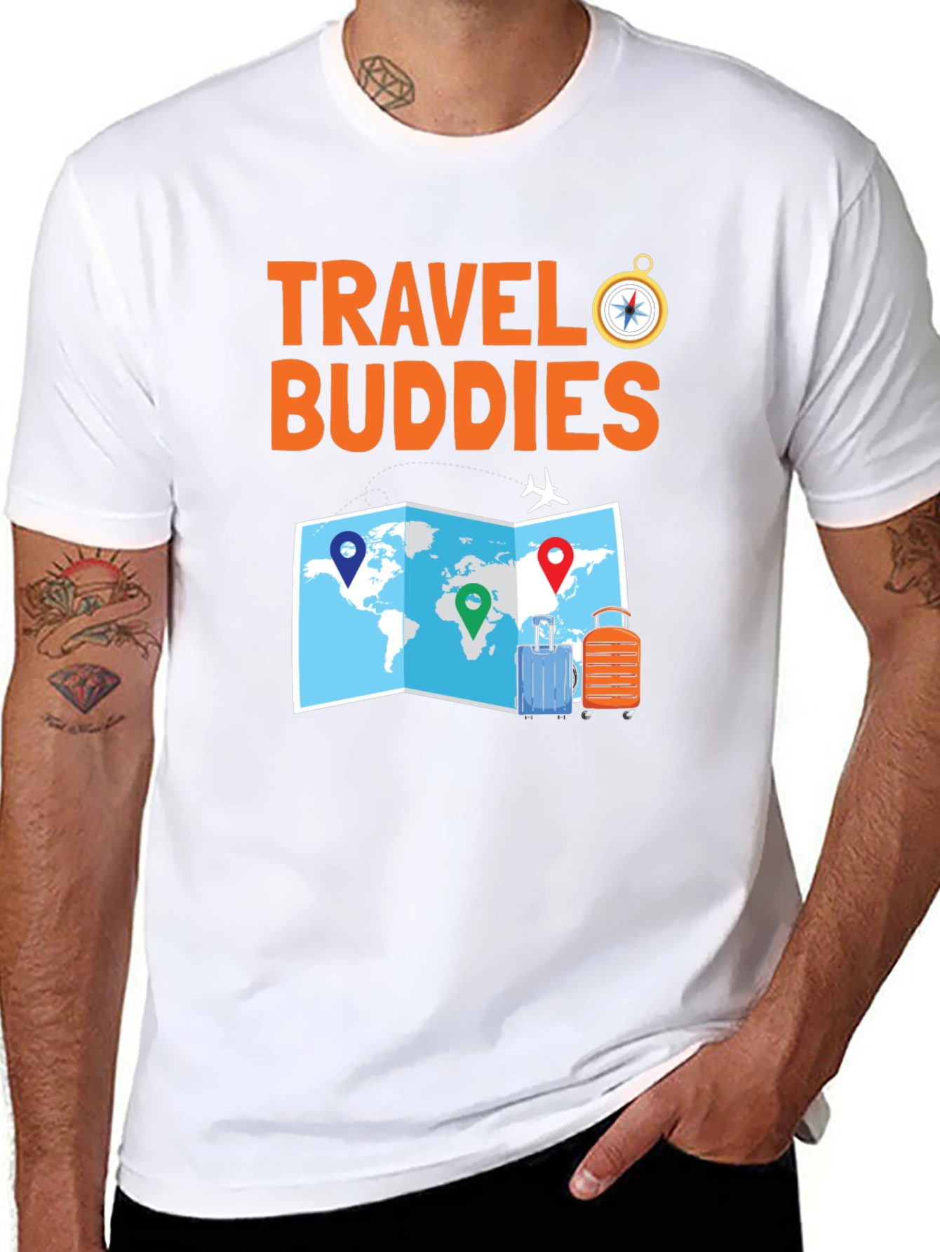Travel Buddies Graphic T-Shirt - Adventure Tee