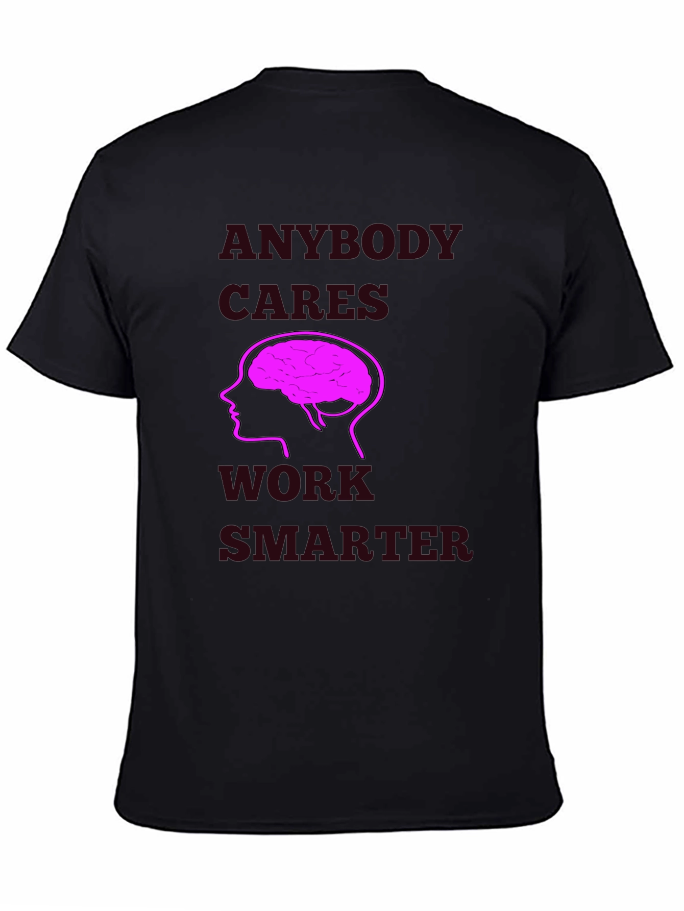 Work Smarter T-Shirt - Brain Graphic Tee