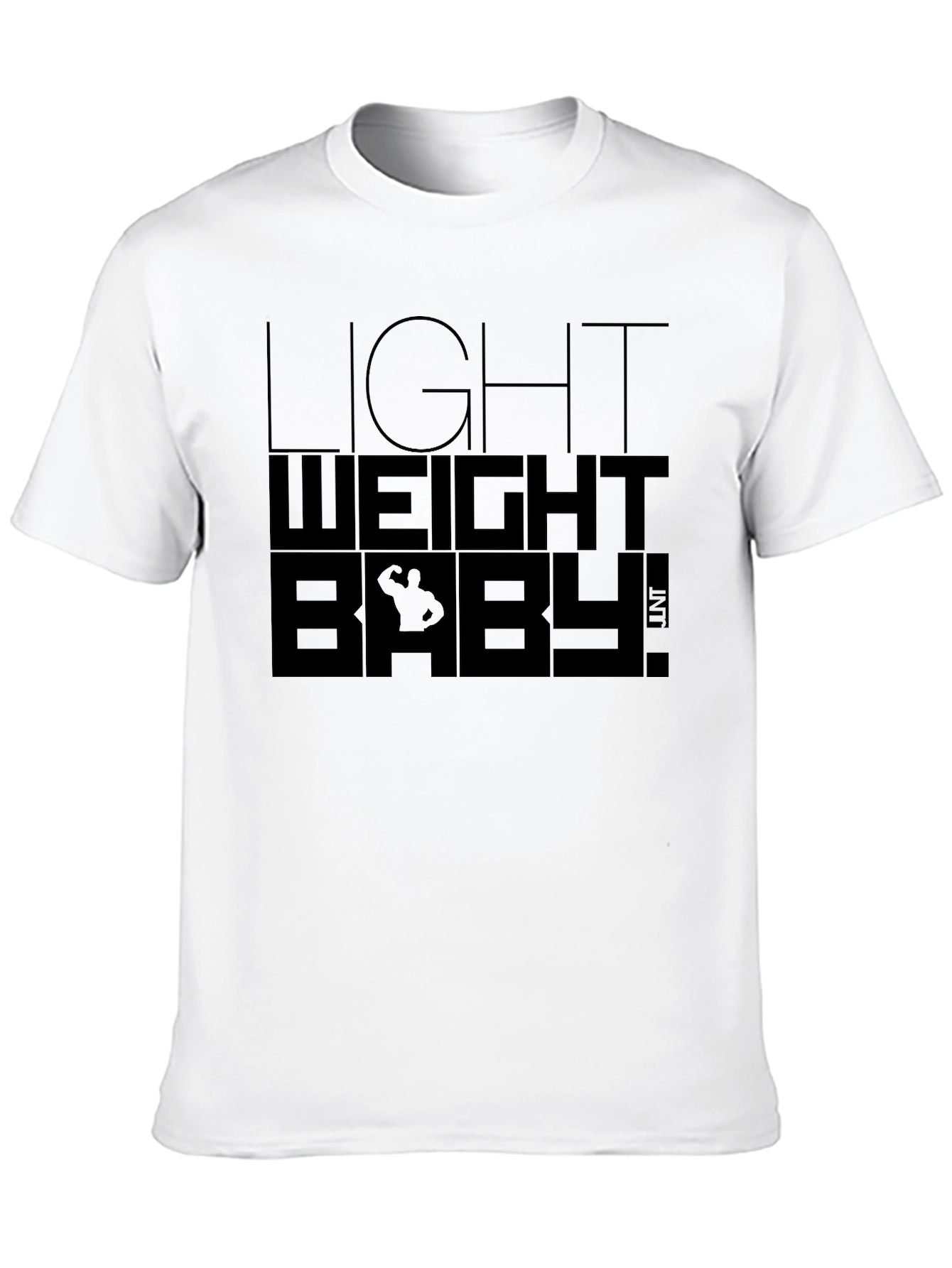 Light Weight Baby! Graphic T-Shirt - Black Gym Apparel