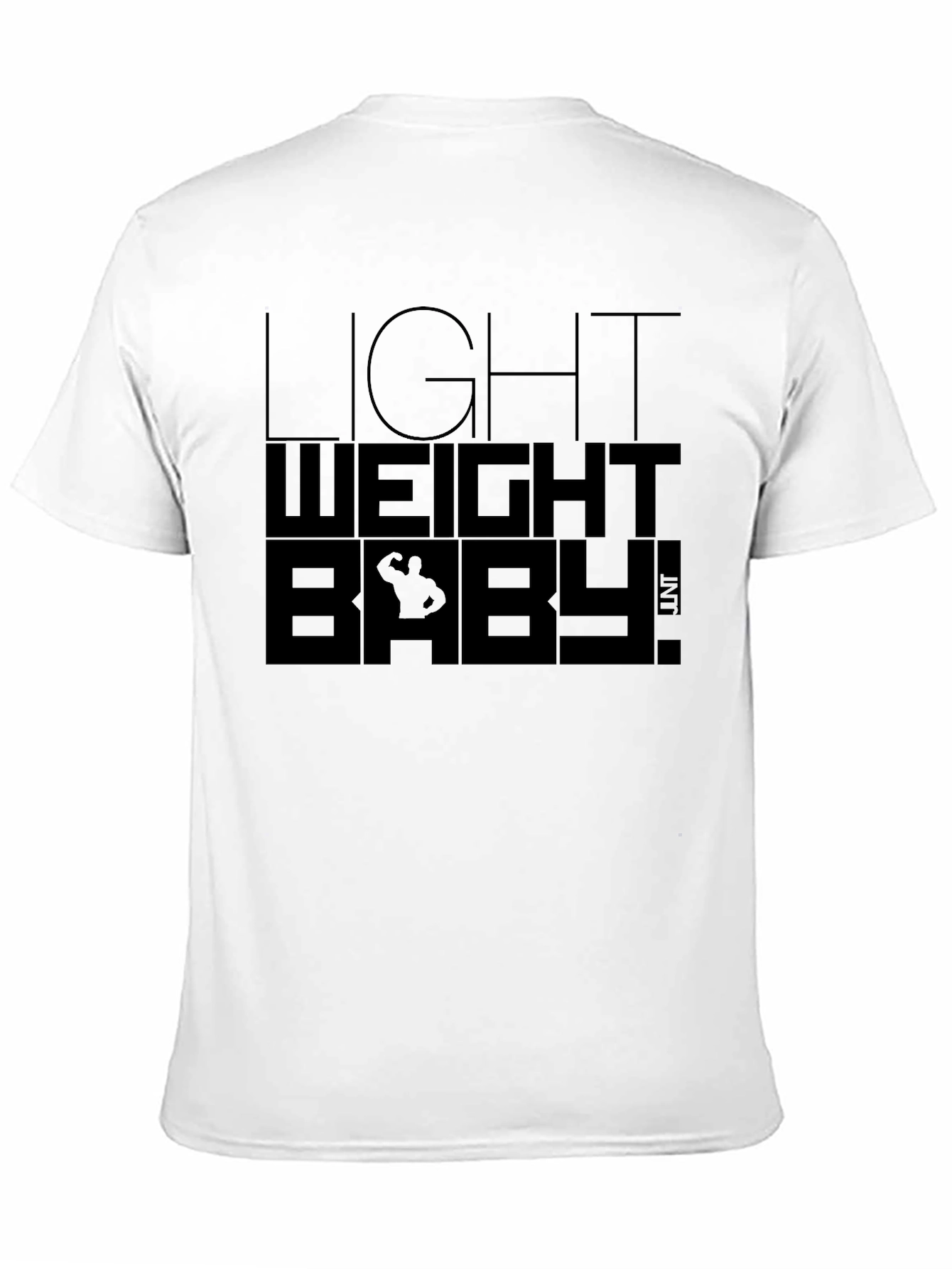 Light Weight Baby! Graphic T-Shirt - Black Gym Apparel
