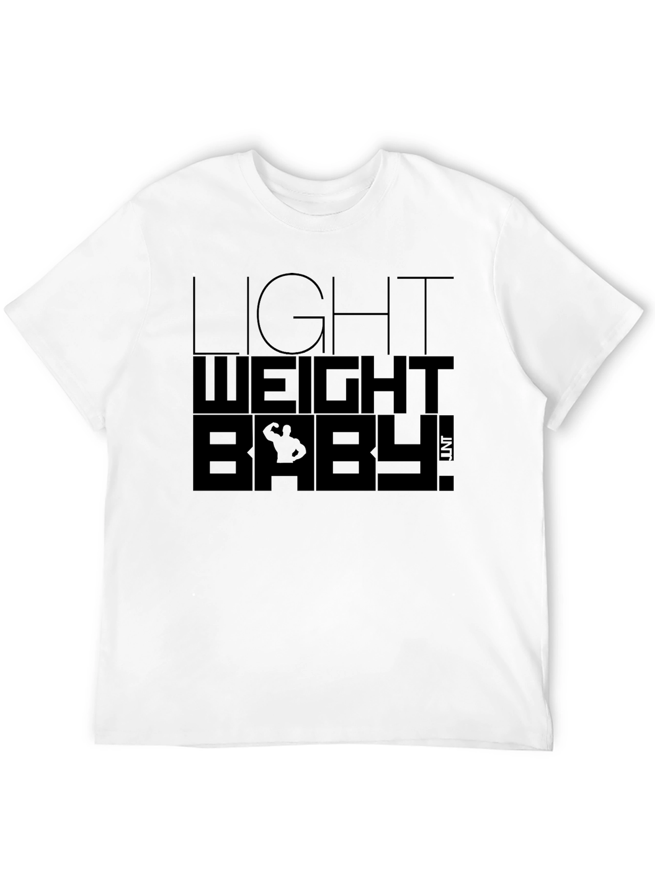 Light Weight Baby! Graphic T-Shirt - Black Gym Apparel