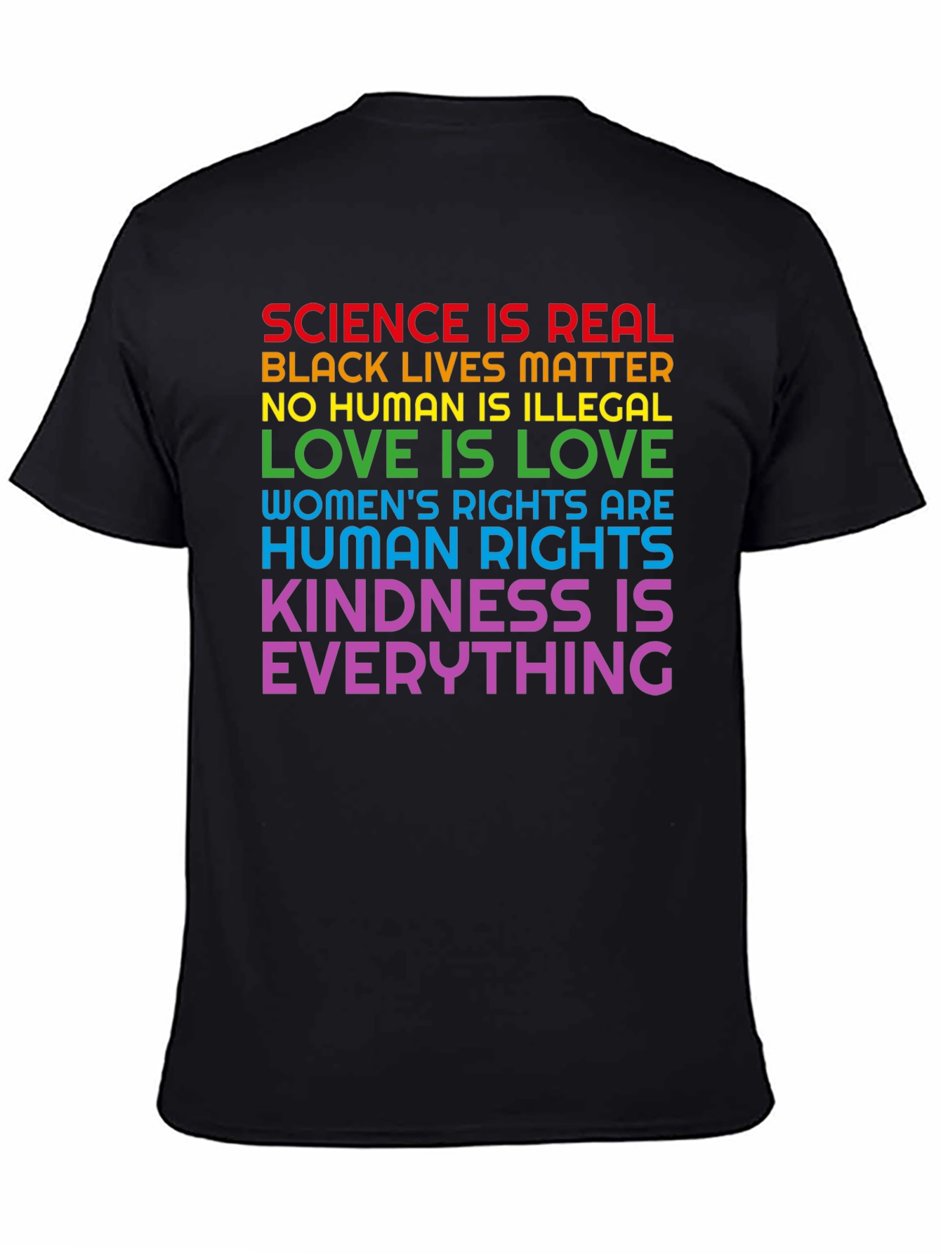 Equality T-Shirt: Science is Real Love is Love
