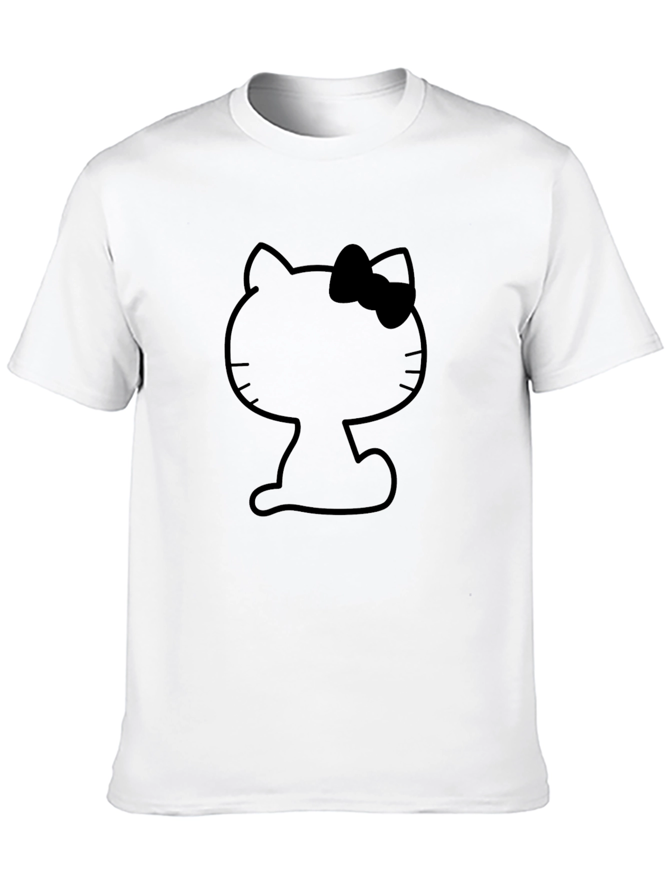 Hello Kitty Black Graphic T-Shirt