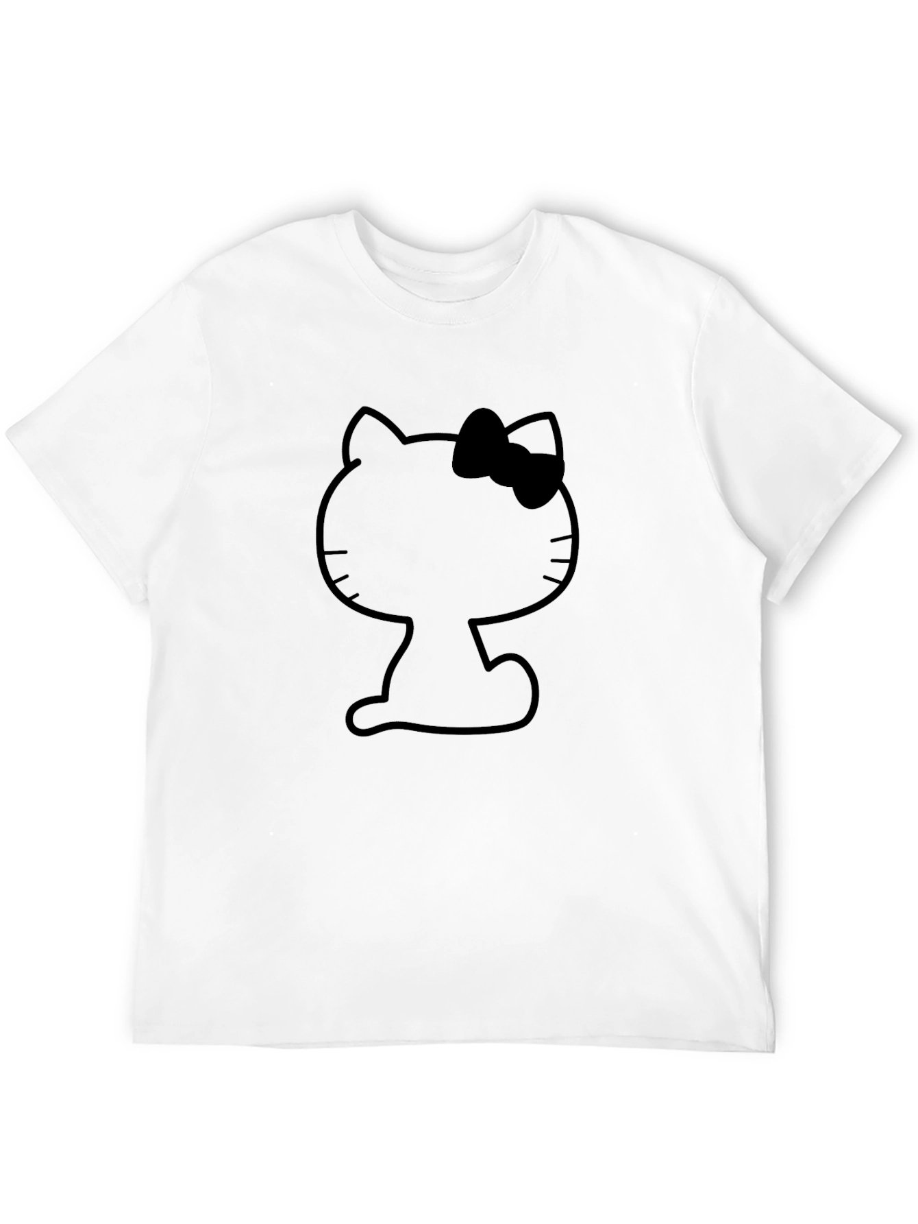 Hello Kitty Black Graphic T-Shirt