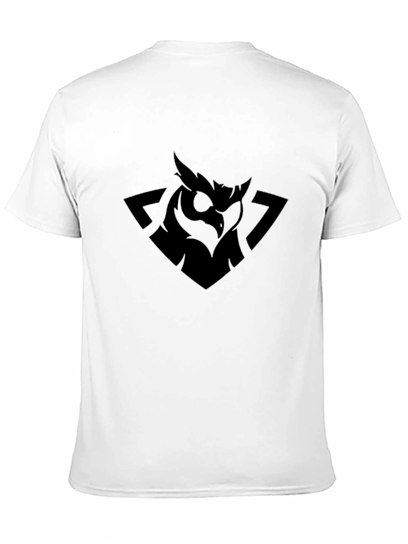 Black Owl Graphic Tee - Mens Modern Style