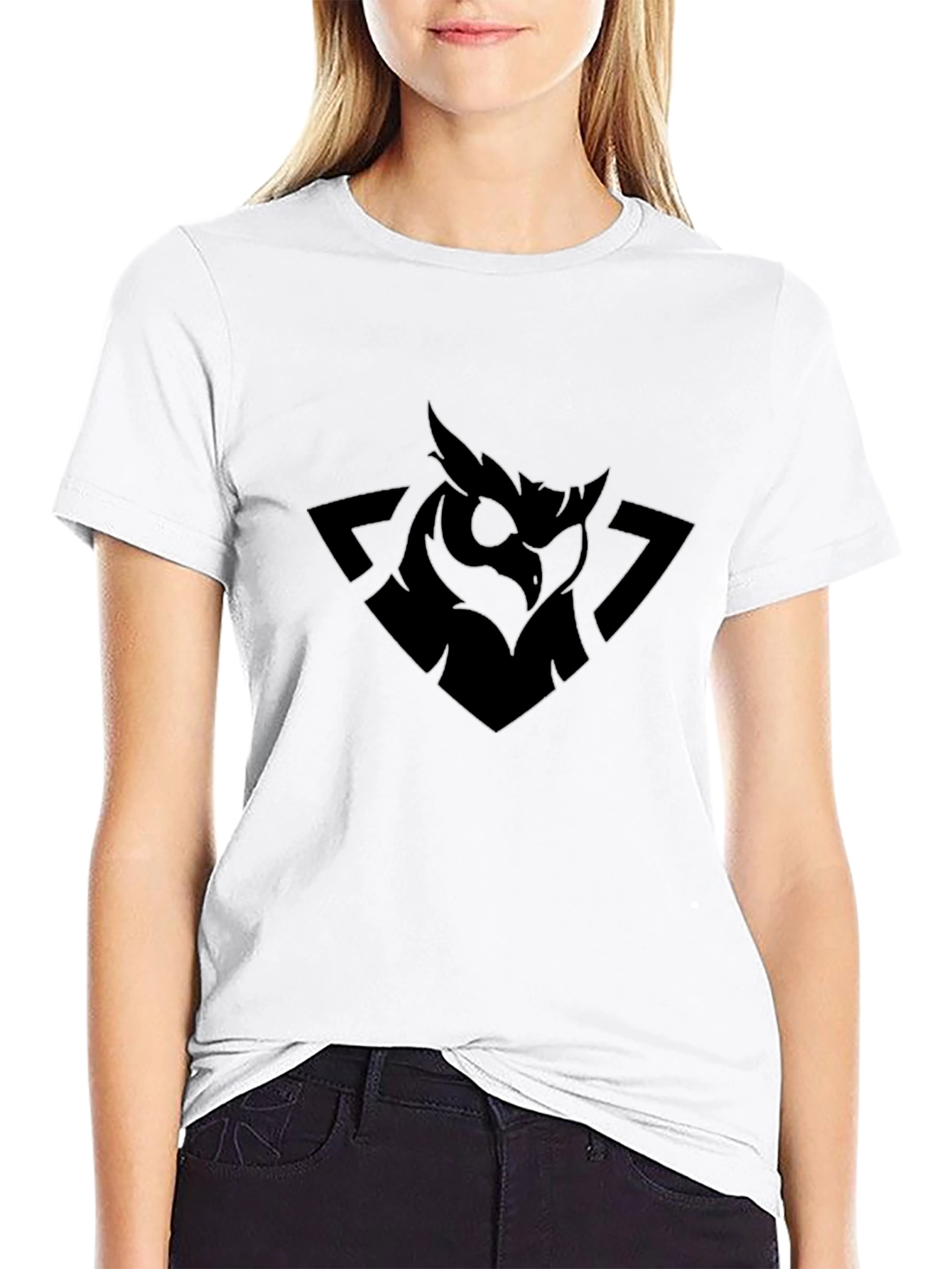 Black Owl Graphic Tee - Mens Modern Style