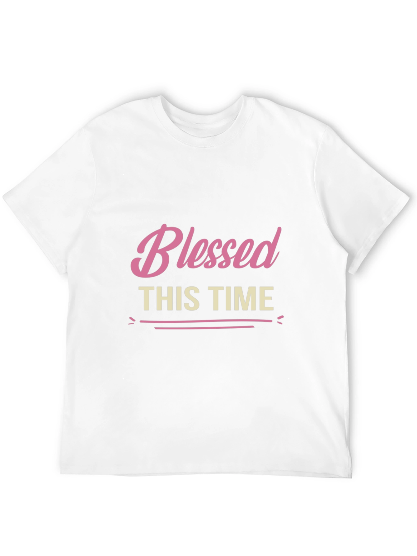Blessed This Time Black Graphic Tee