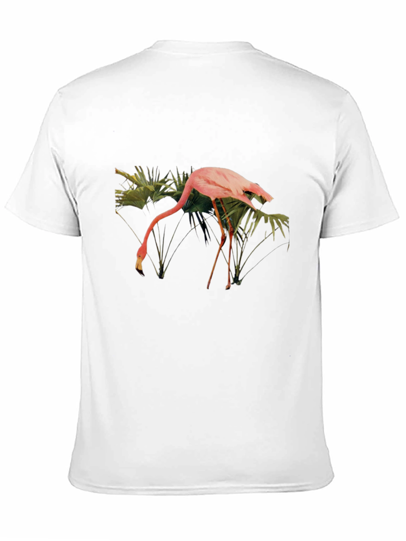 Flamingo Graphic T-Shirt - Tropical Bird Tee
