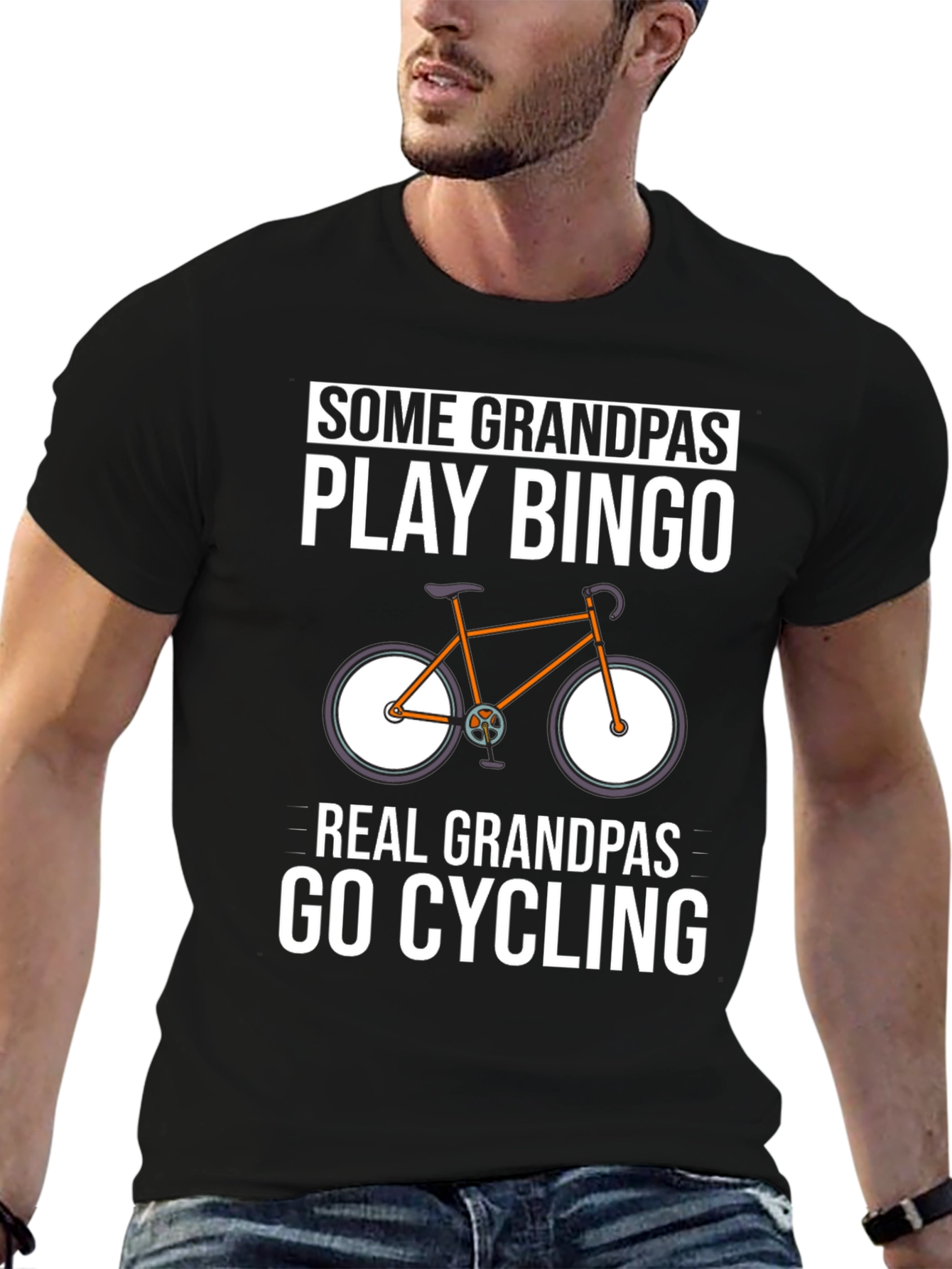 Grandpa Cycling T-Shirt