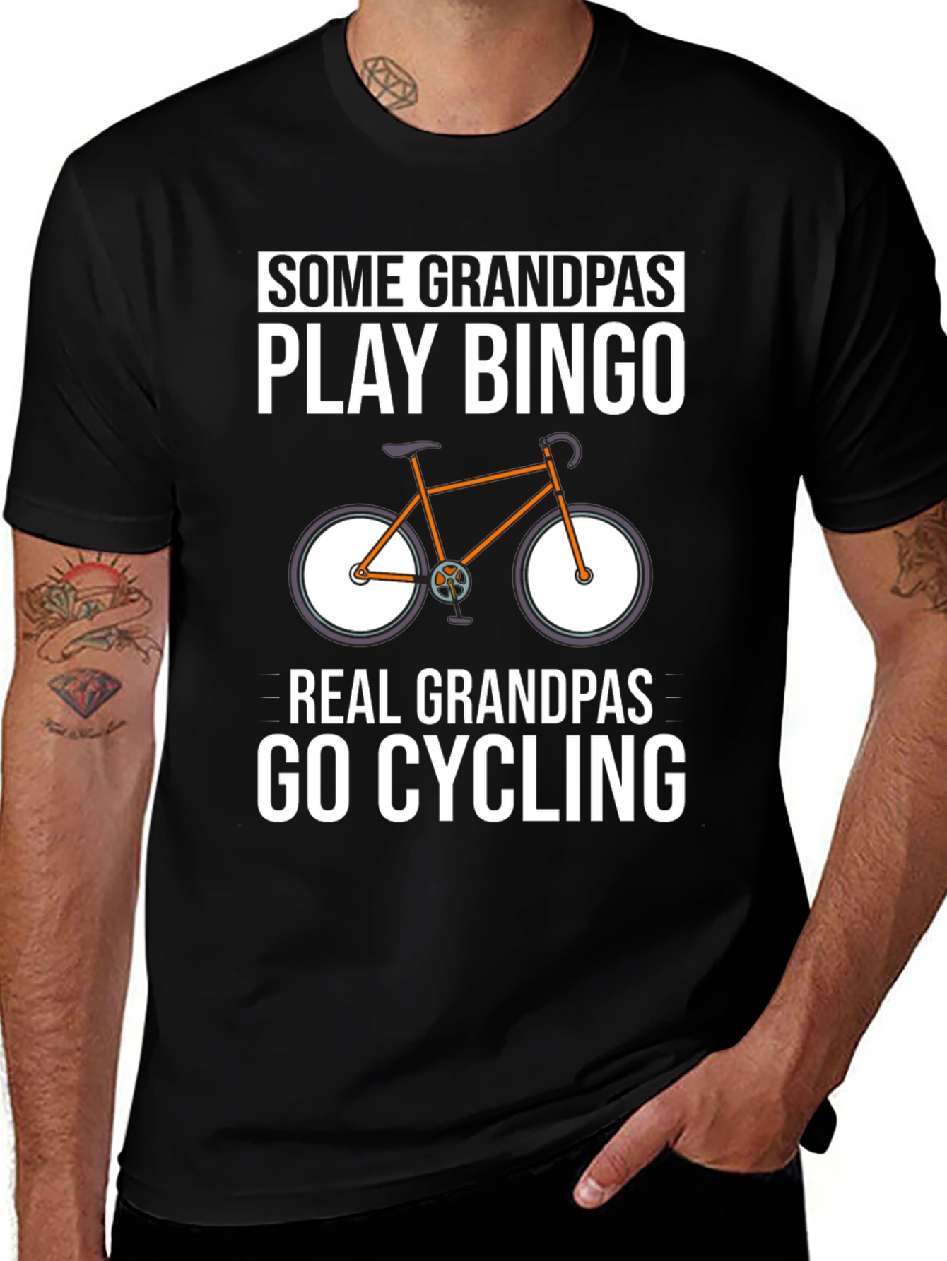 Grandpa Cycling T-Shirt