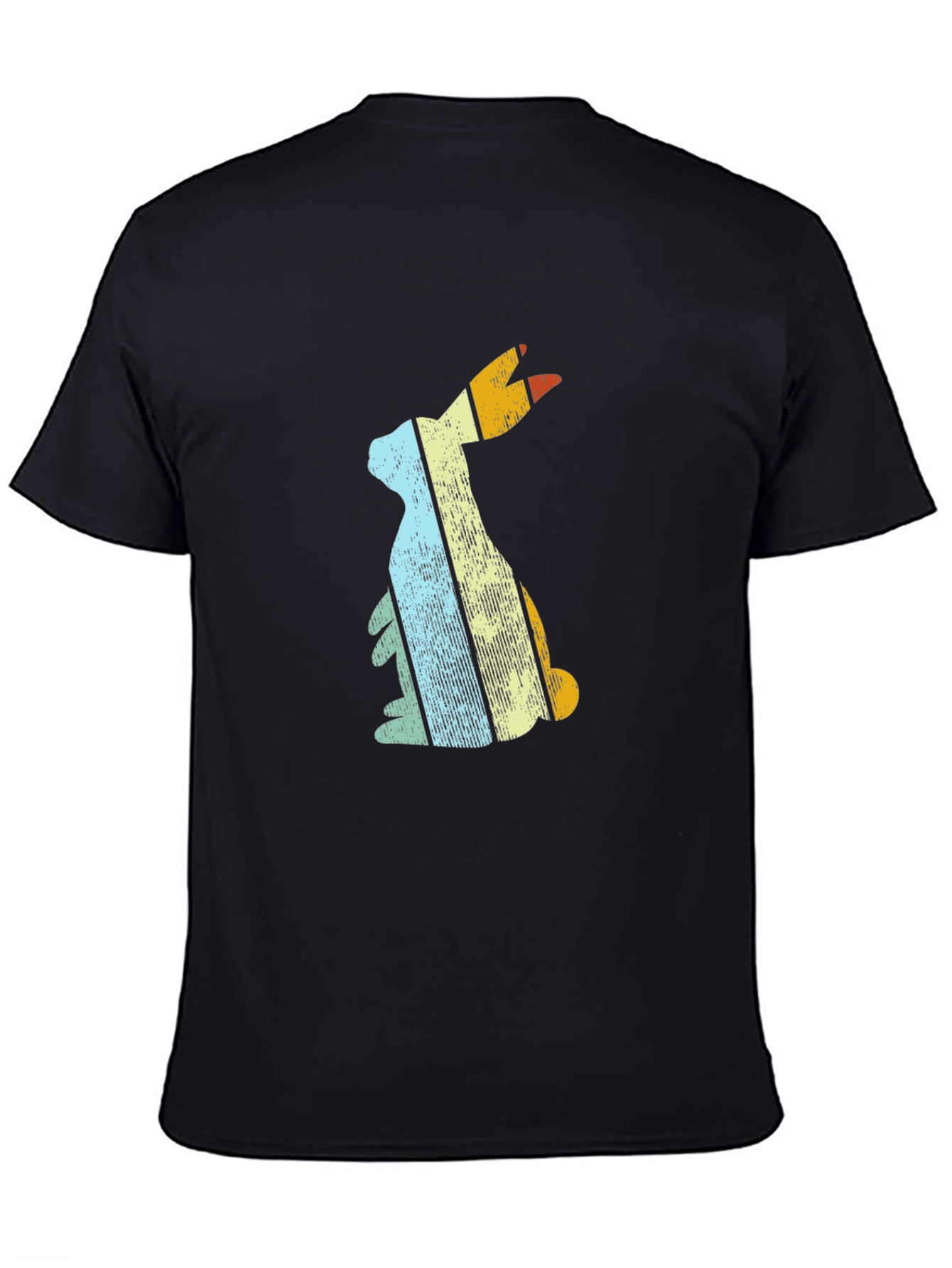 Retro Easter Bunny T-Shirt - Distressed Graphic Tee