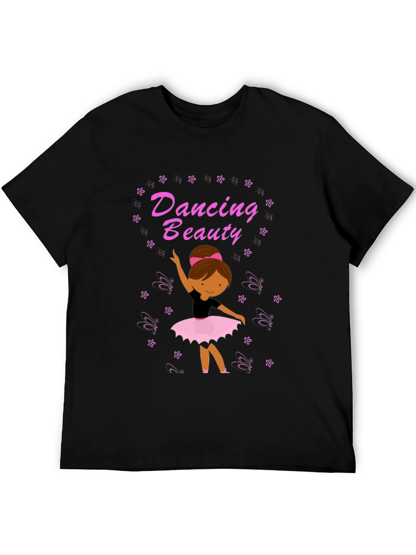 Dancing Beauty Black T-Shirt