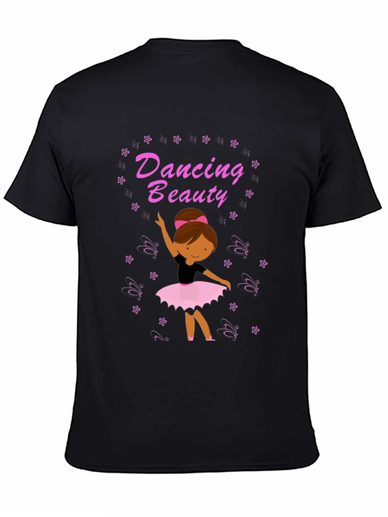 Dancing Beauty Black T-Shirt