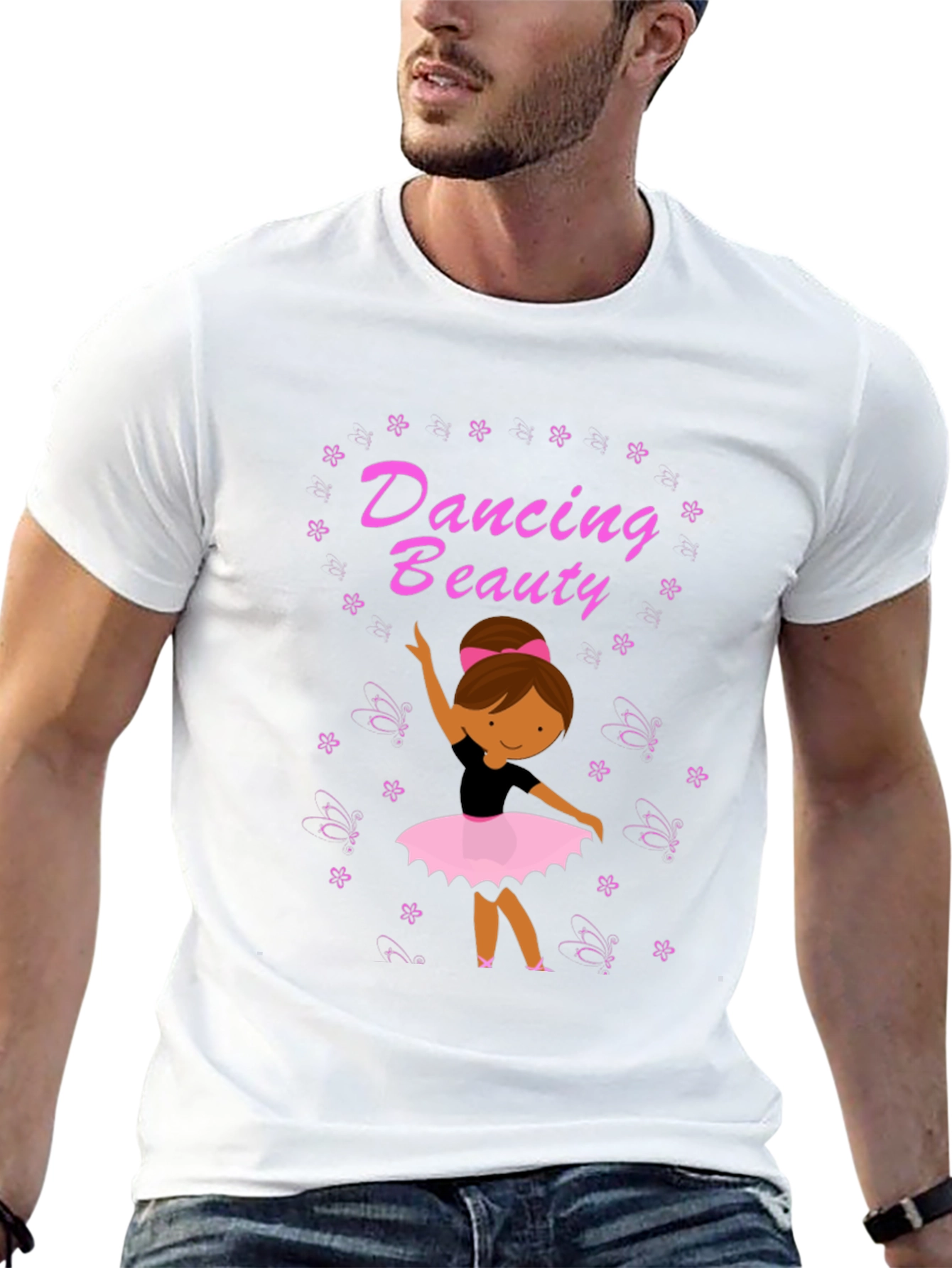 Dancing Beauty Black T-Shirt
