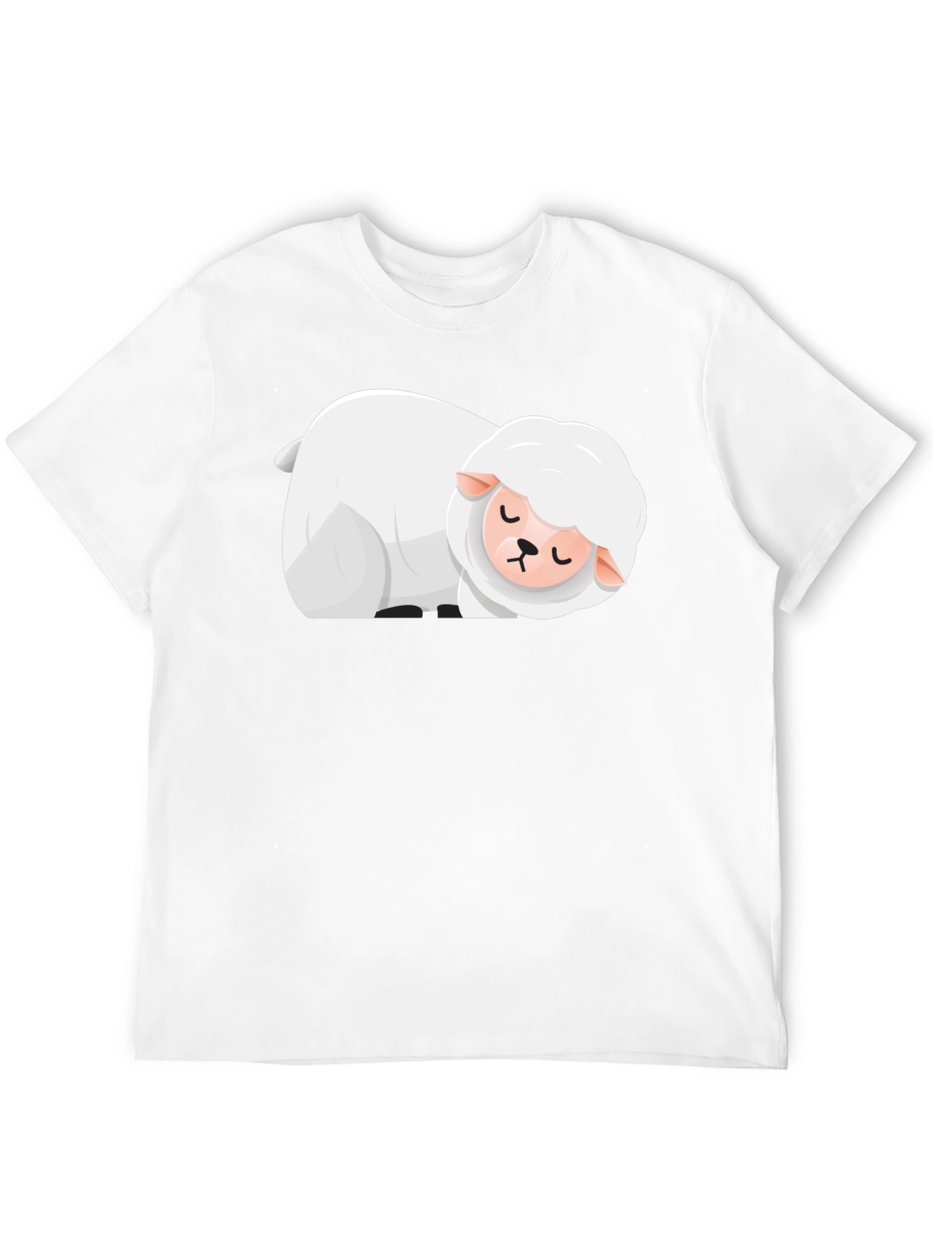Sleepy Sheep T-Shirt - Soft Cotton Blend