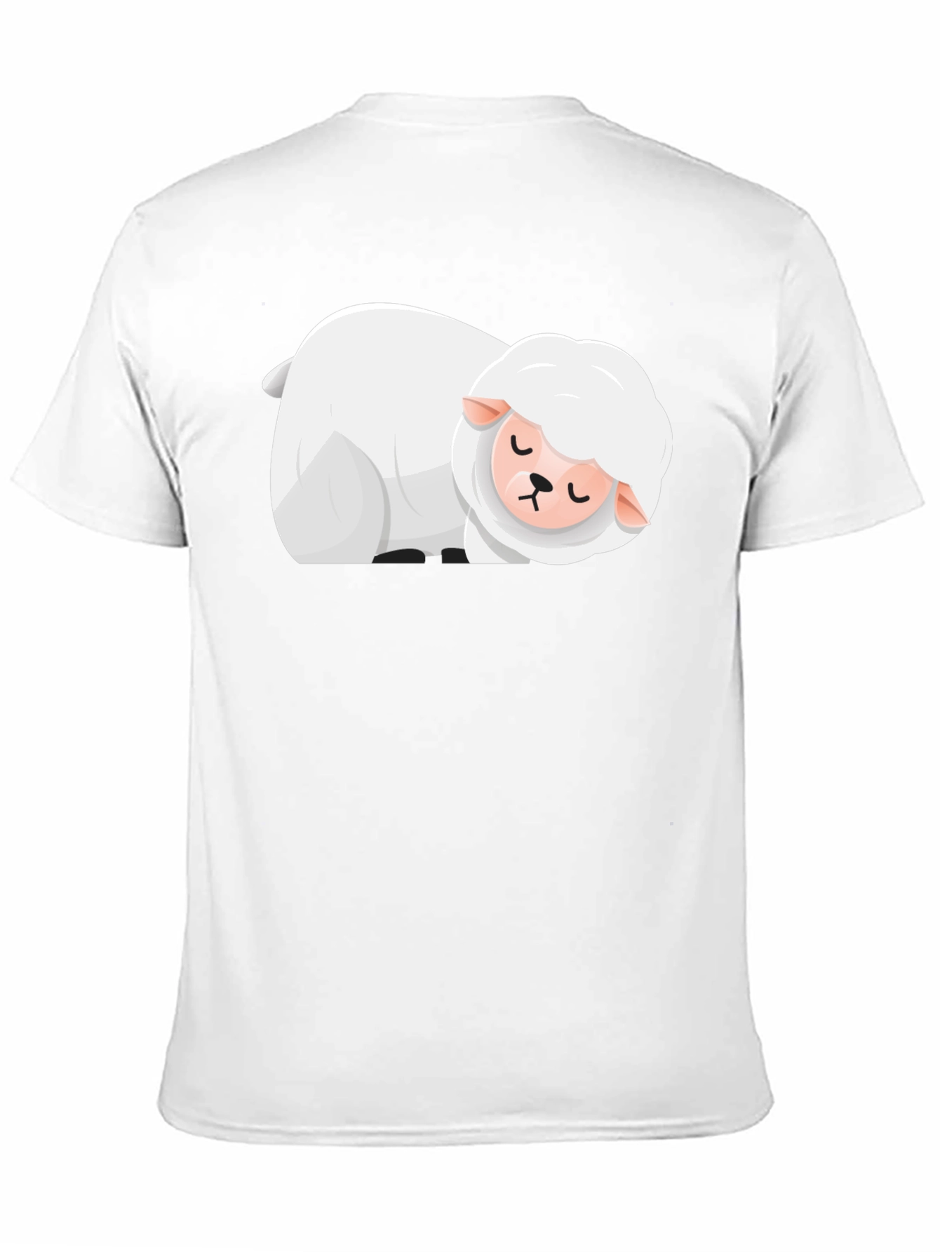 Sleepy Sheep T-Shirt - Soft Cotton Blend