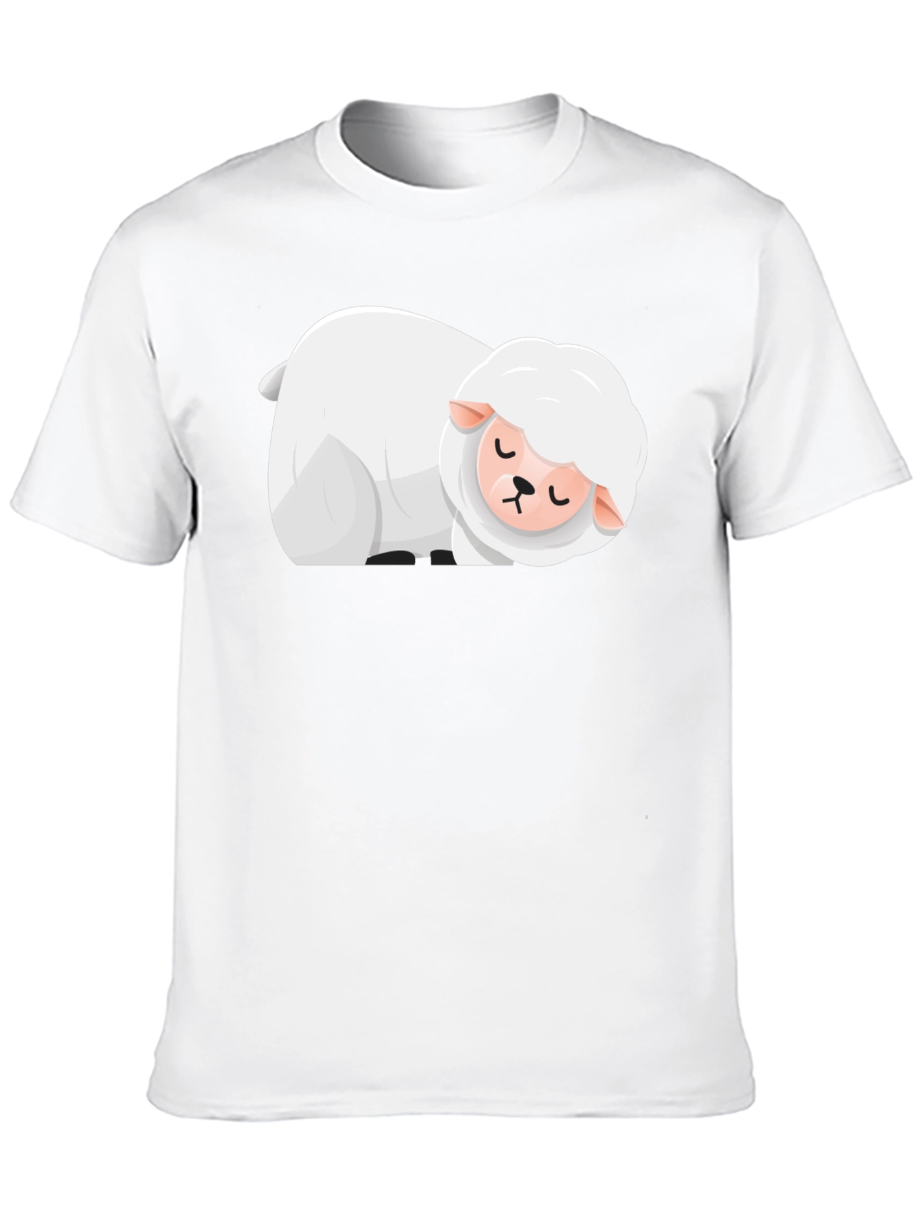 Sleepy Sheep T-Shirt - Soft Cotton Blend