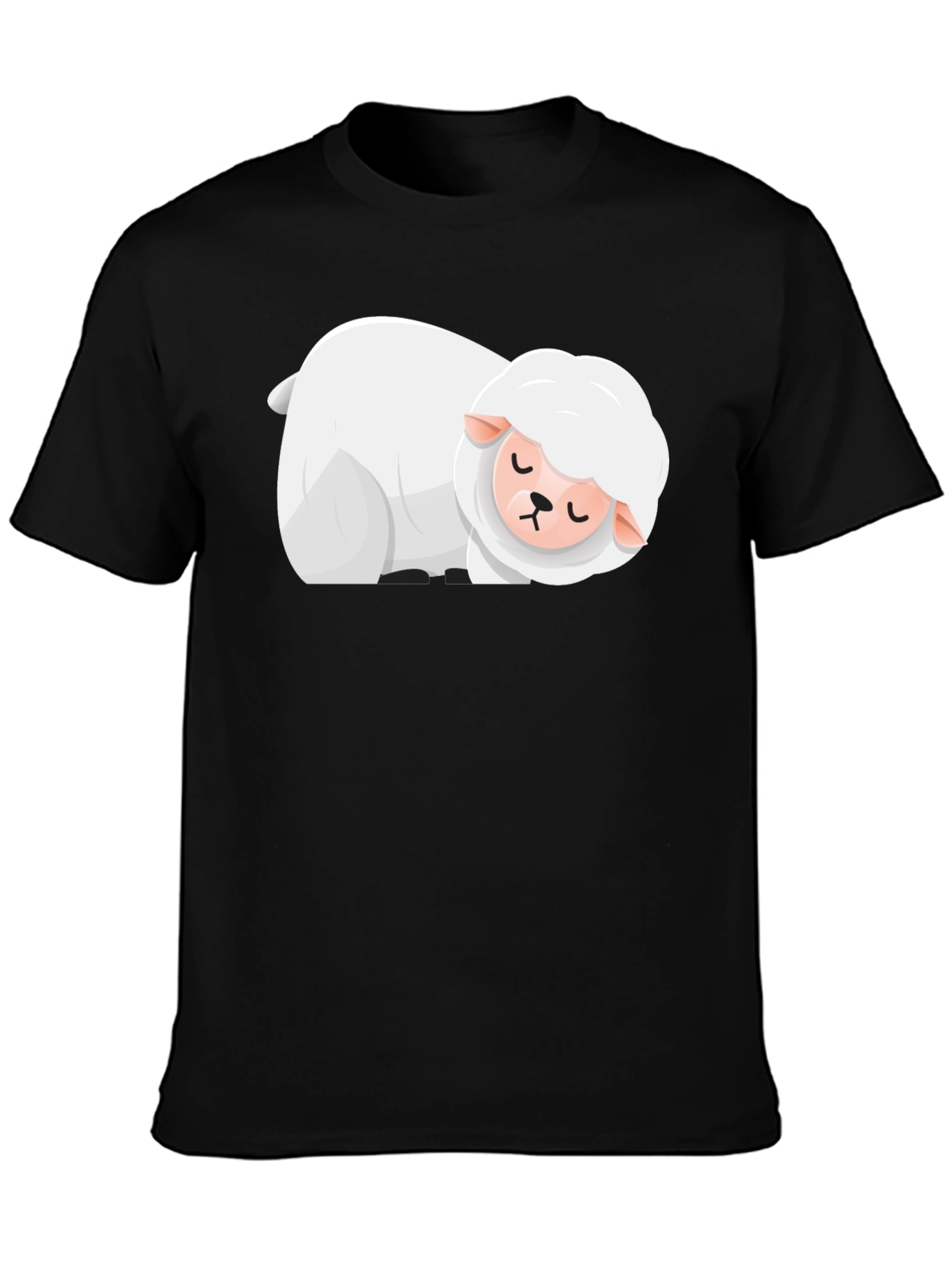 Sleepy Sheep T-Shirt - Soft Cotton Blend