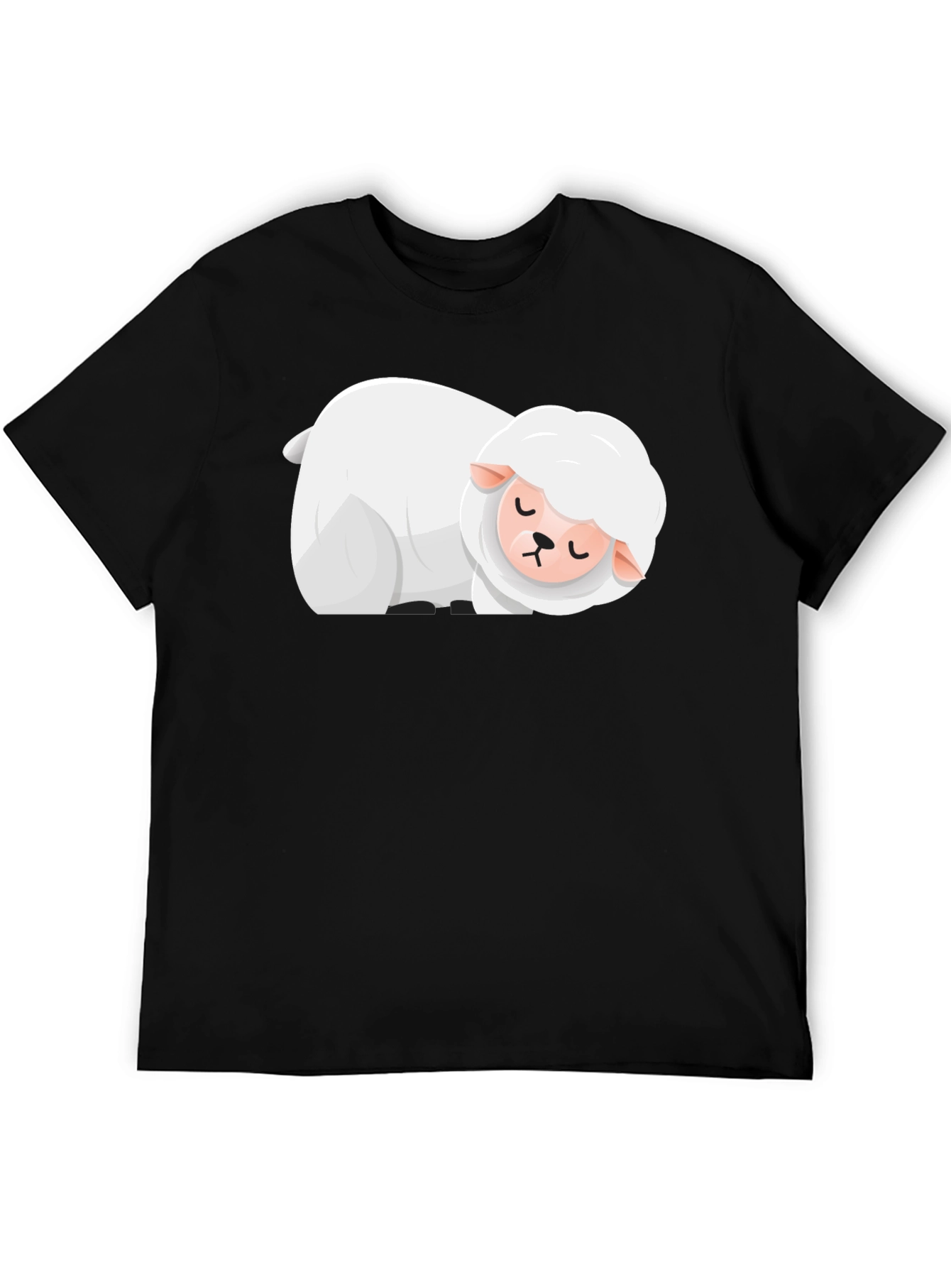 Sleepy Sheep T-Shirt - Soft Cotton Blend