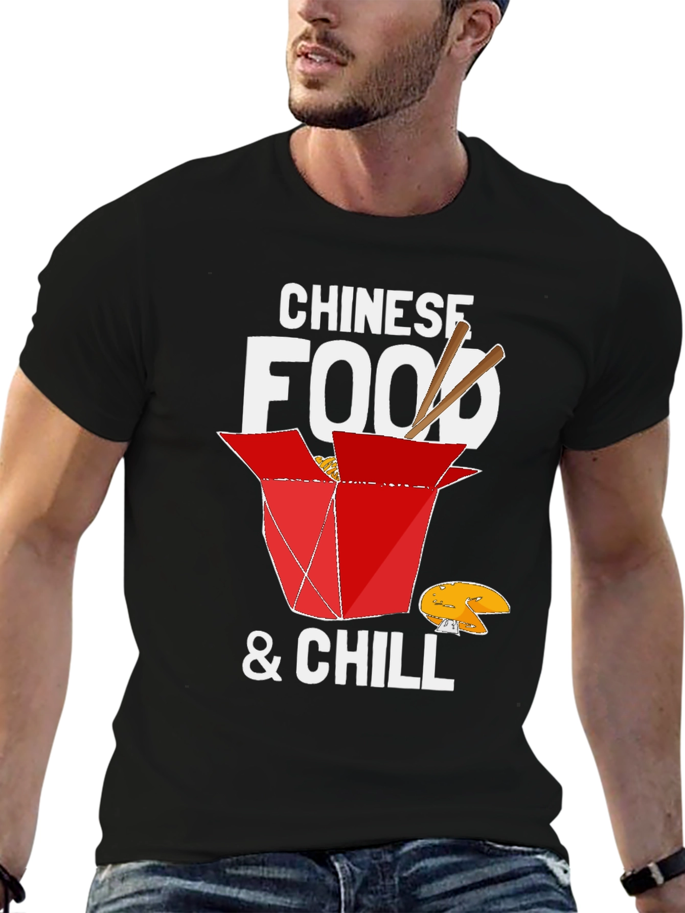 Chinese Food & Chill Graphic Tee