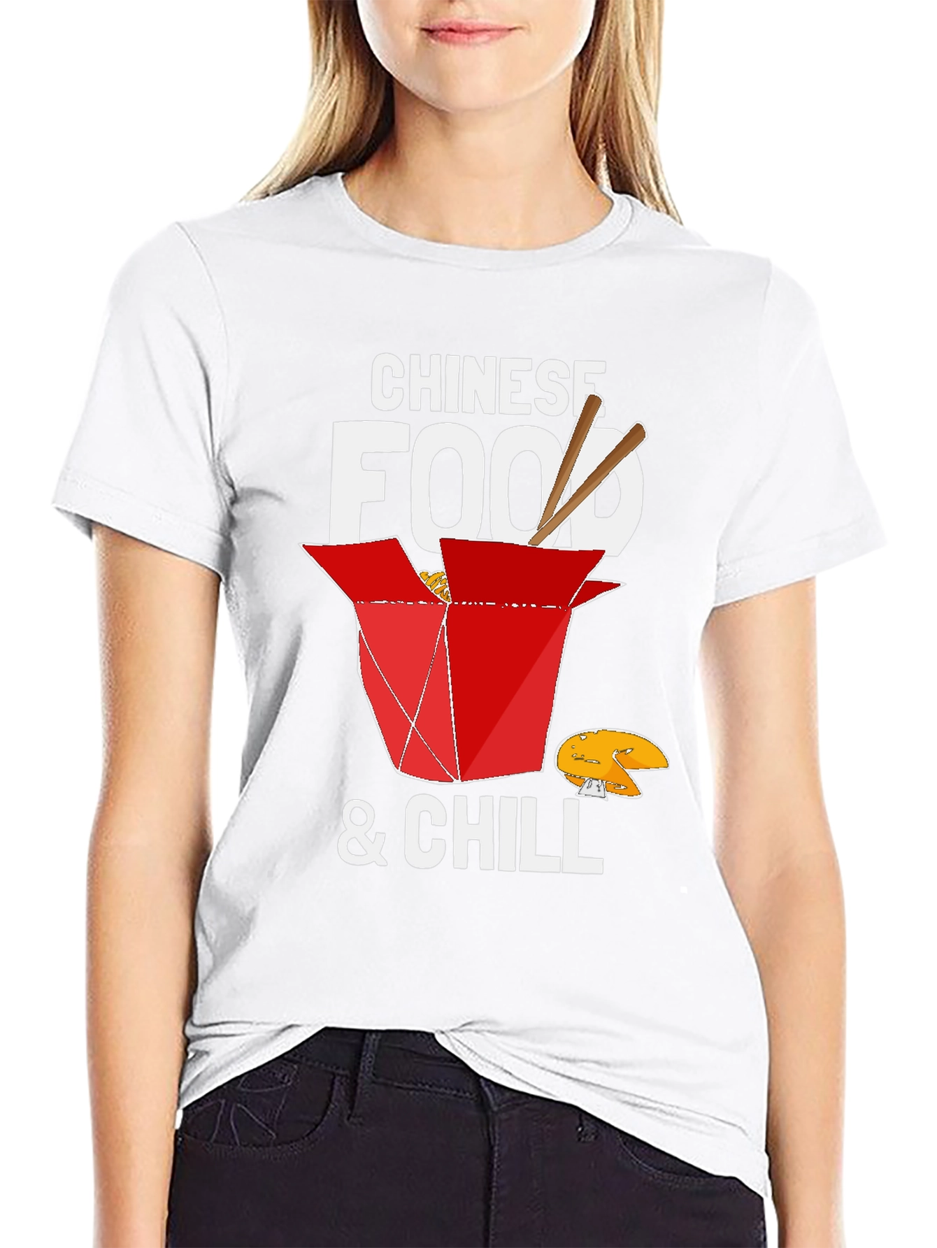 Chinese Food & Chill Graphic Tee