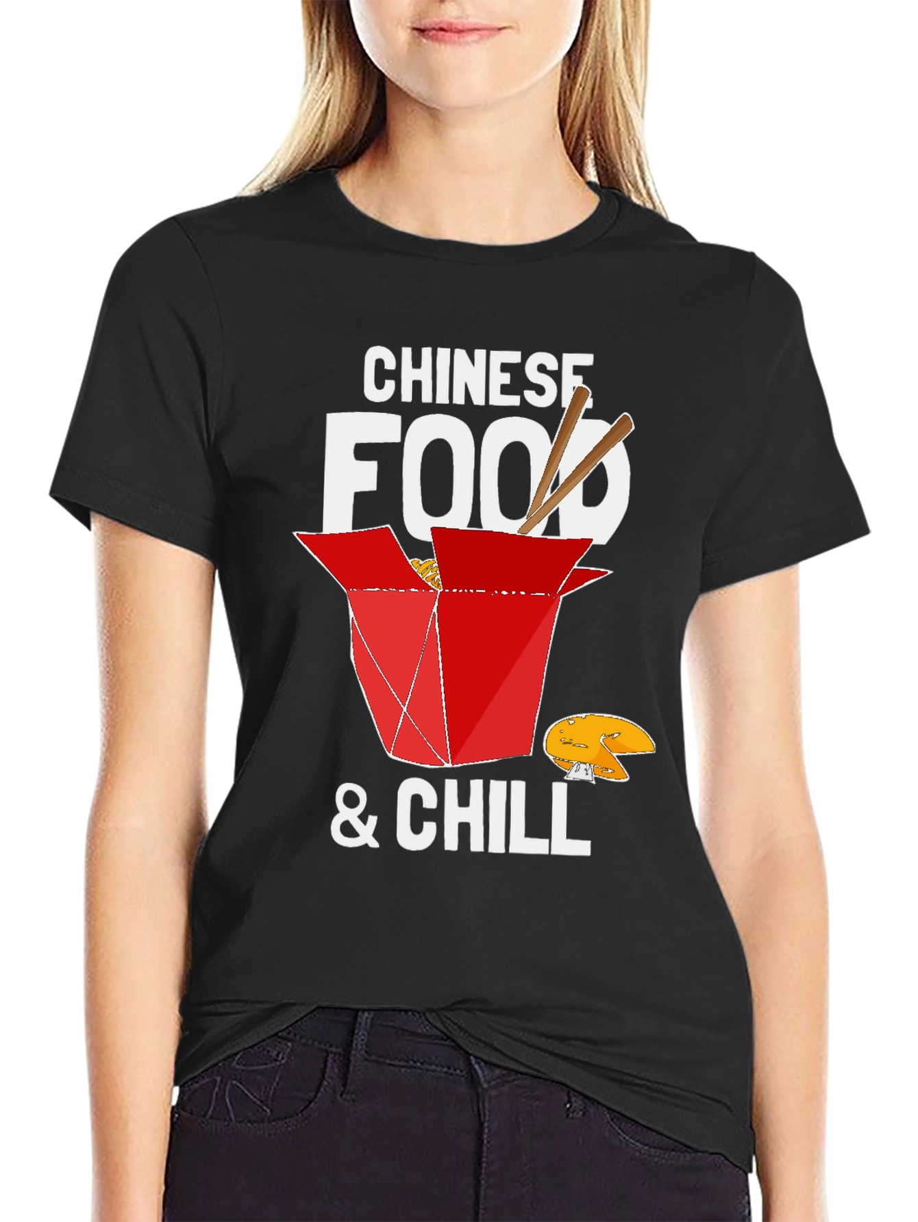 Chinese Food & Chill Graphic Tee