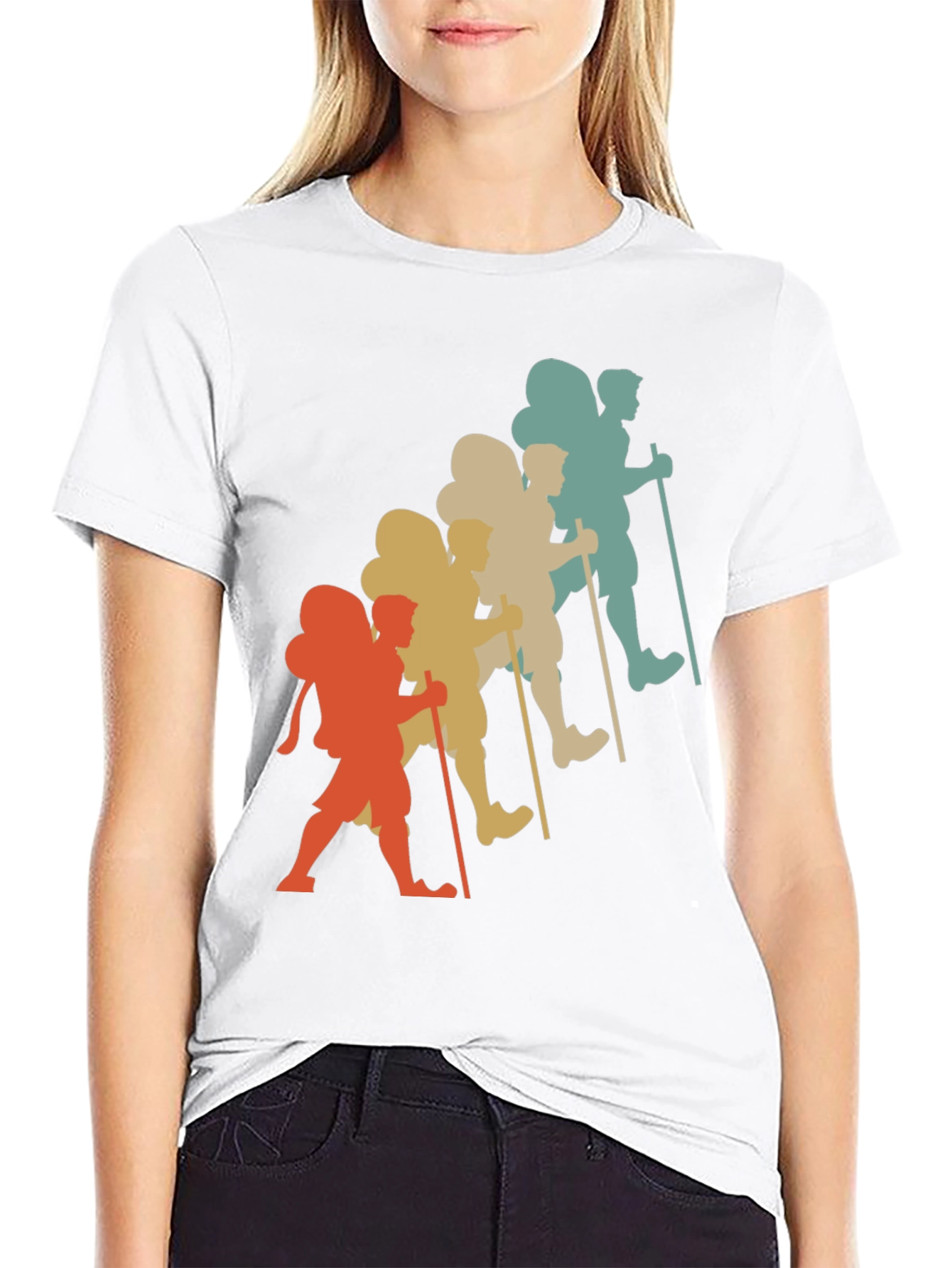 Retro Hiking T-Shirt | Outdoor Adventure Tee